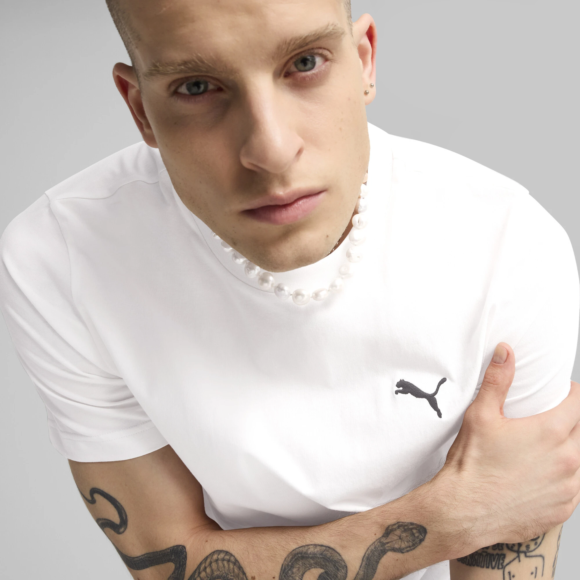 Puma მაისური ESS Small Puma Logo Tee
