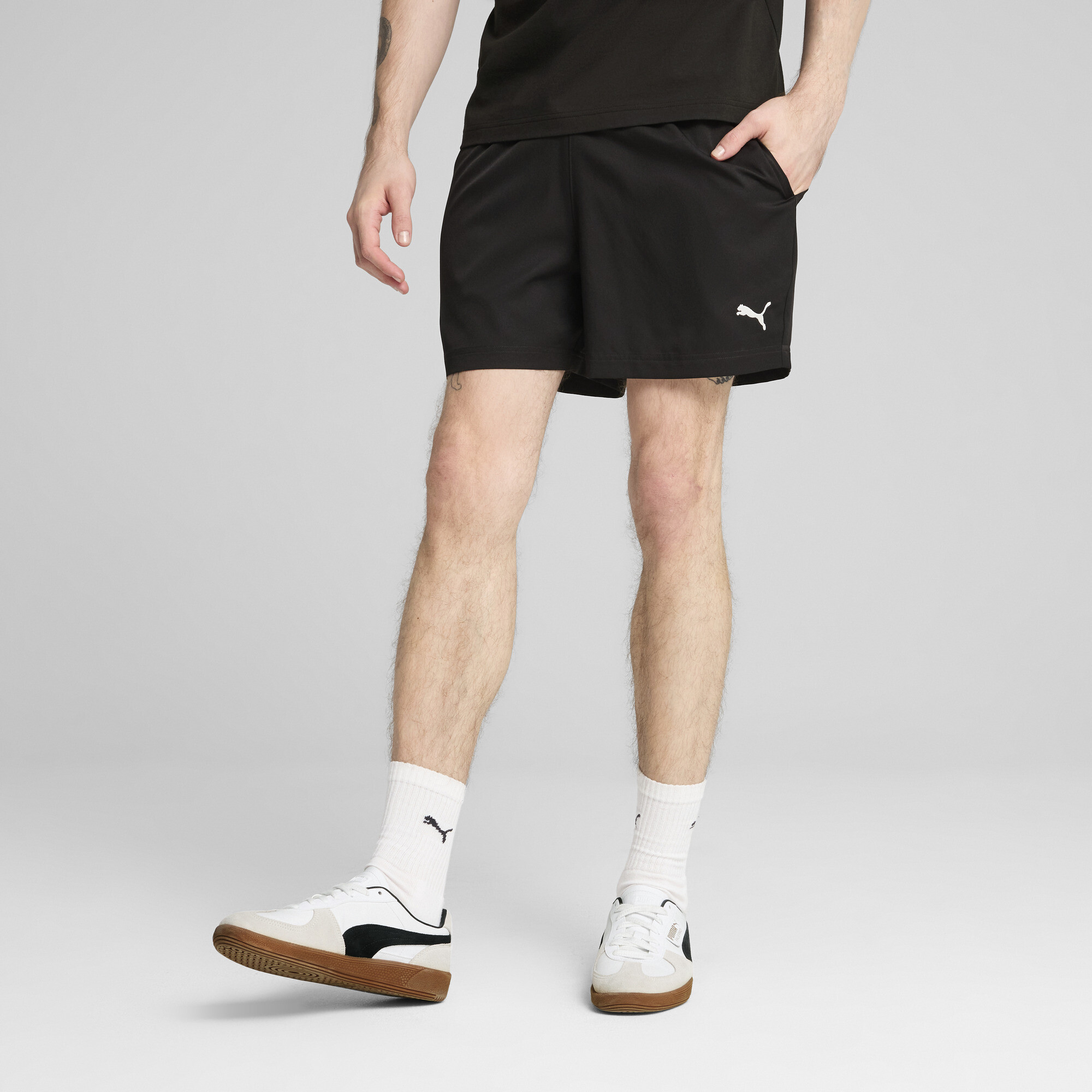 Puma შორტი ESS Puma Logo Woven Shorts 5"