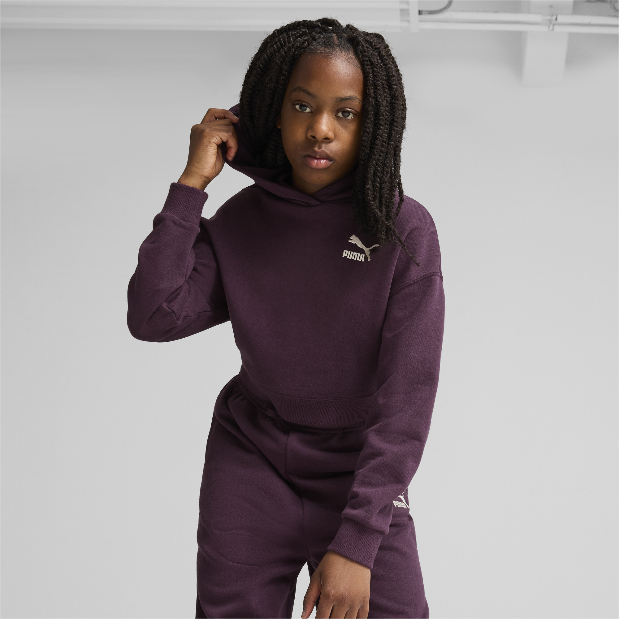 Puma ბავშვის ჯემპრი BETTER CLASSICS Hoodie TR G Midnight Plu