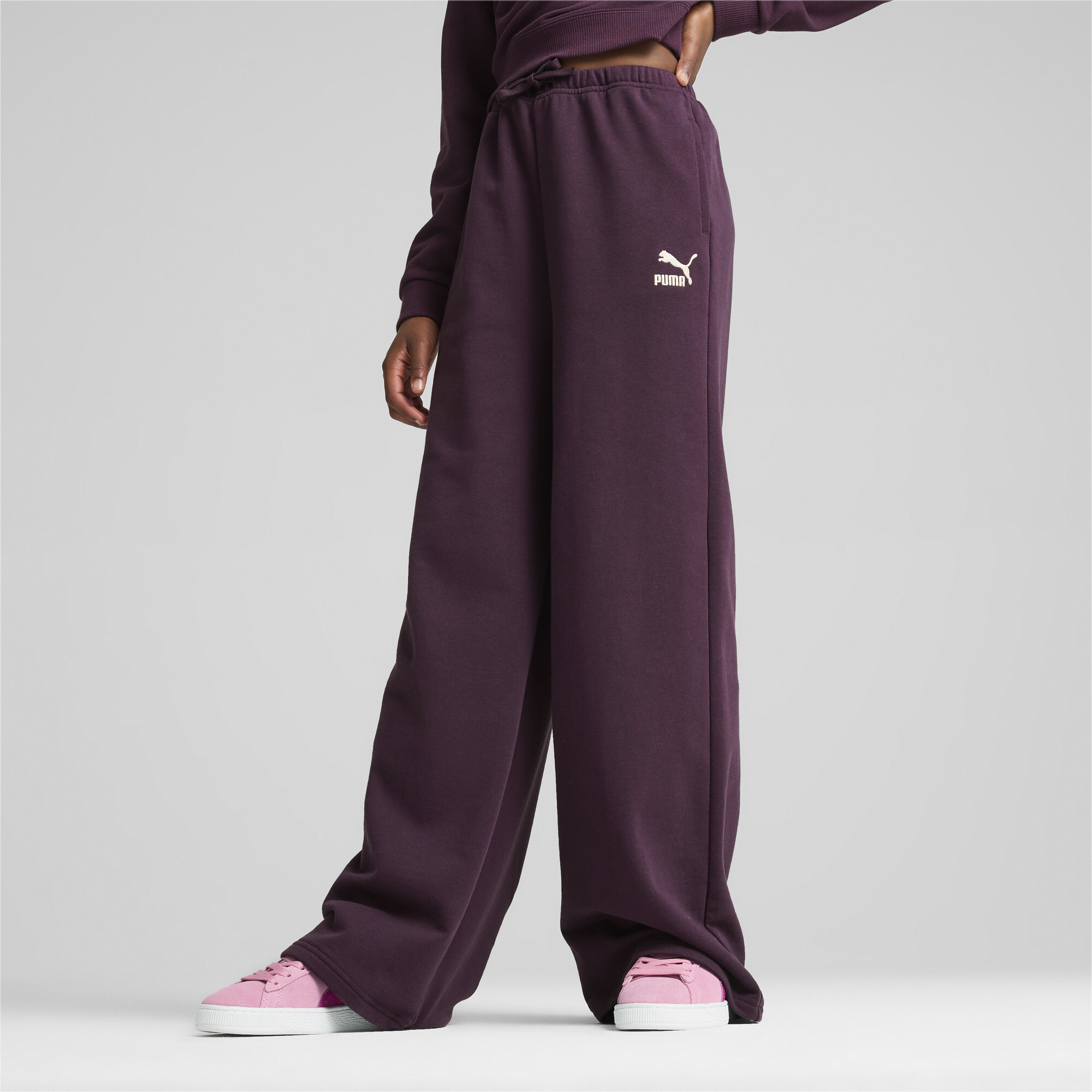 Puma ქალის შარვალი BETTER CLASSICS Relaxed Pants TR G Midni