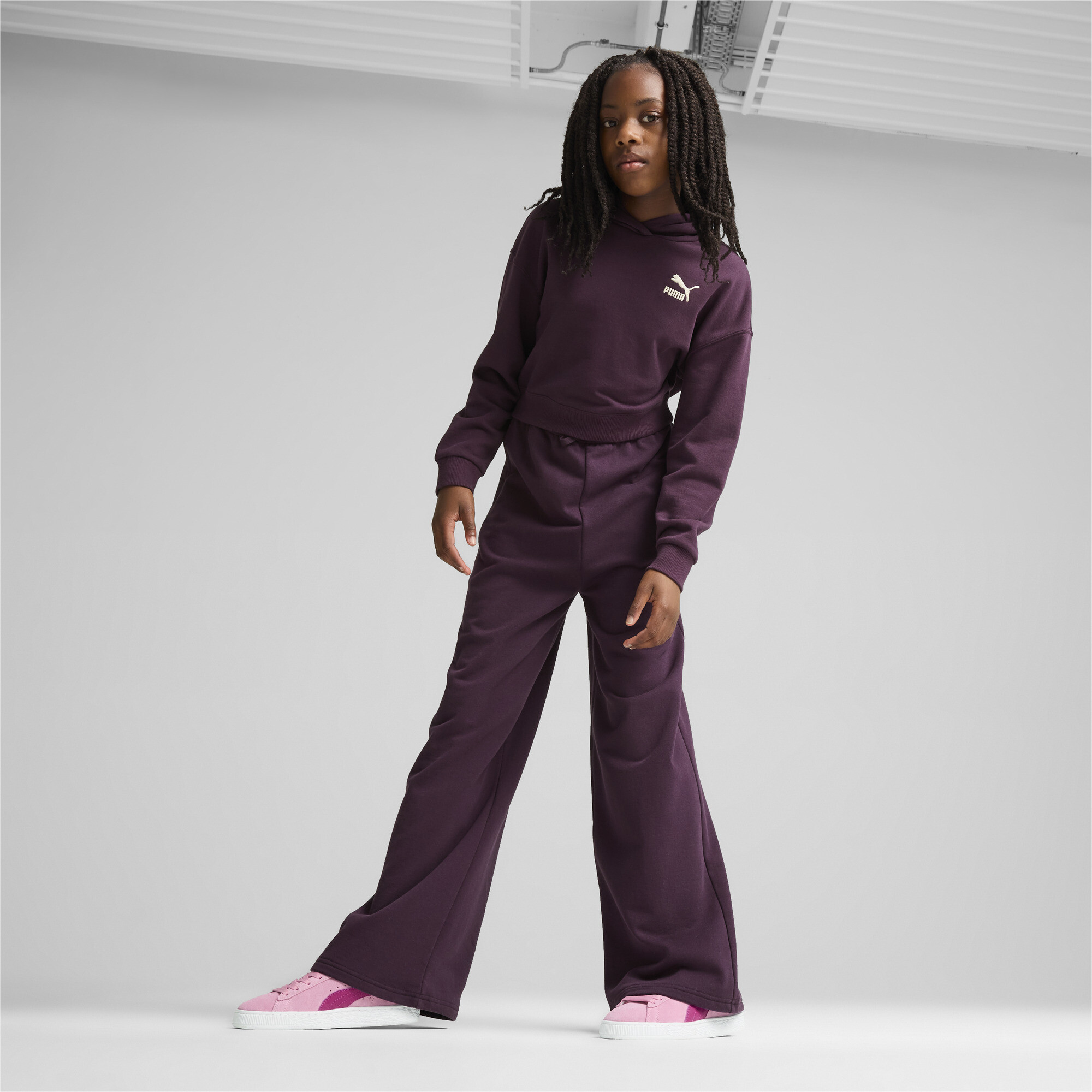 Puma ქალის შარვალი BETTER CLASSICS Relaxed Pants TR G Midni
