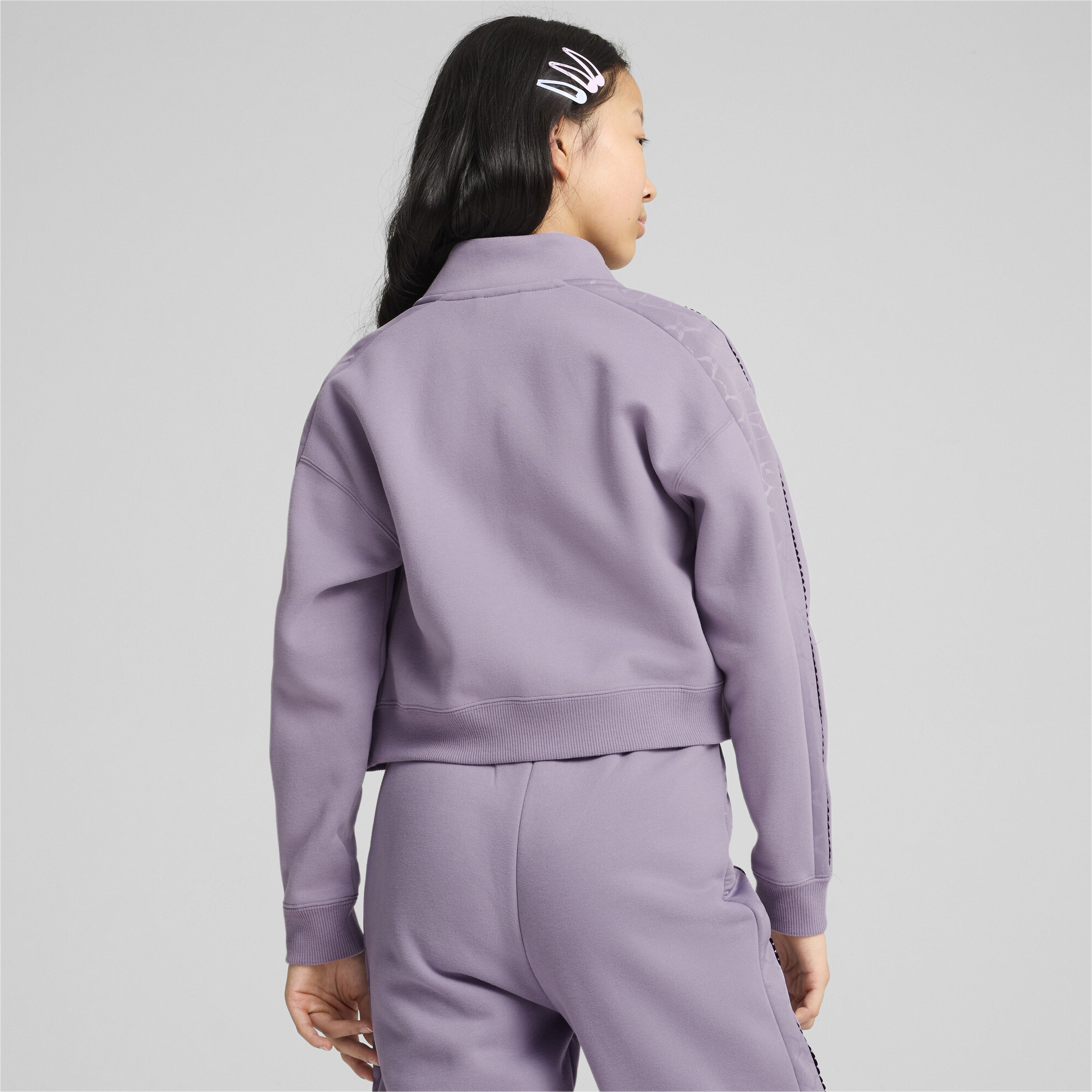 Puma ბავშვის ჯემპრი OFF SIDE Track Jacket FL G Pale Plum
