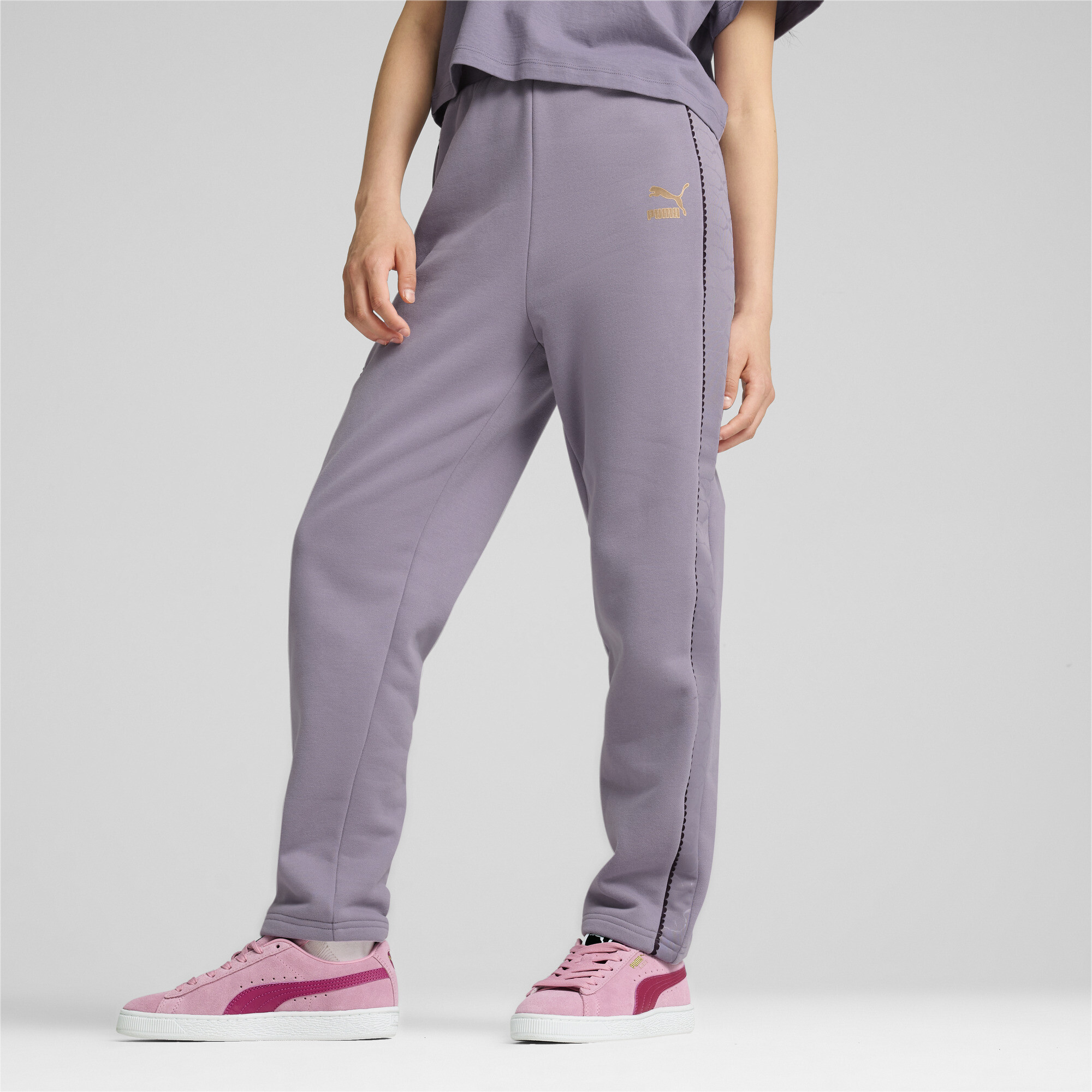 Puma ბავშვის შორტი OFF SIDE Track Pants G Pale Plum