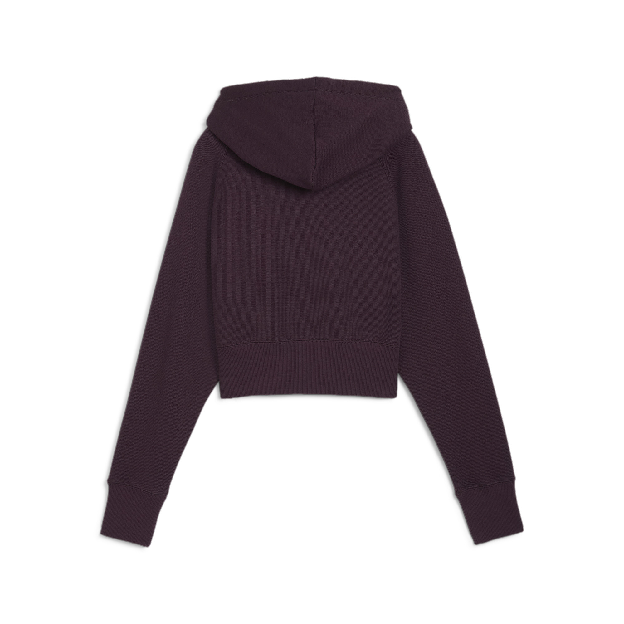 Puma ქალის ჯემპრი CLASSICS+ Relaxed Cropped Hoodie Midnigh