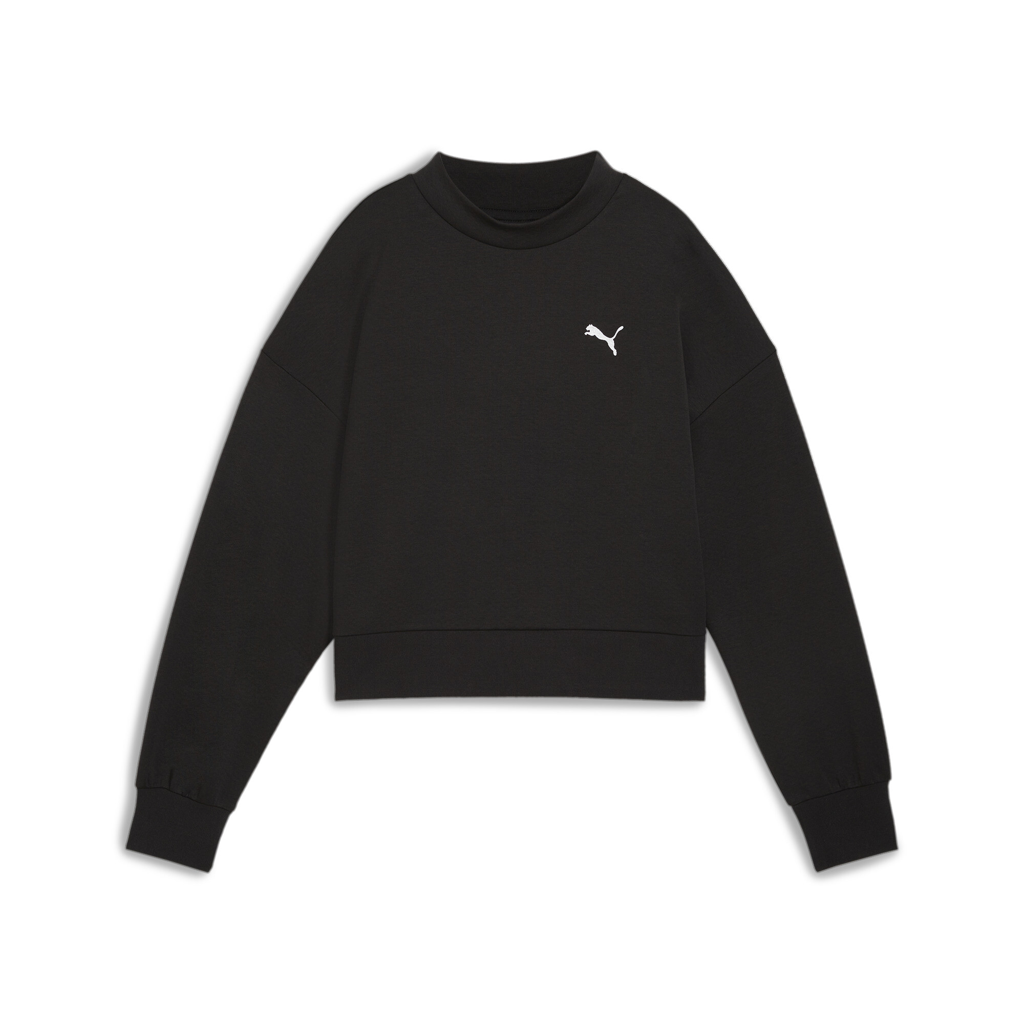 Puma ქალის ჯემპრი CLASSICS Oversized Crew DK PUMA Black