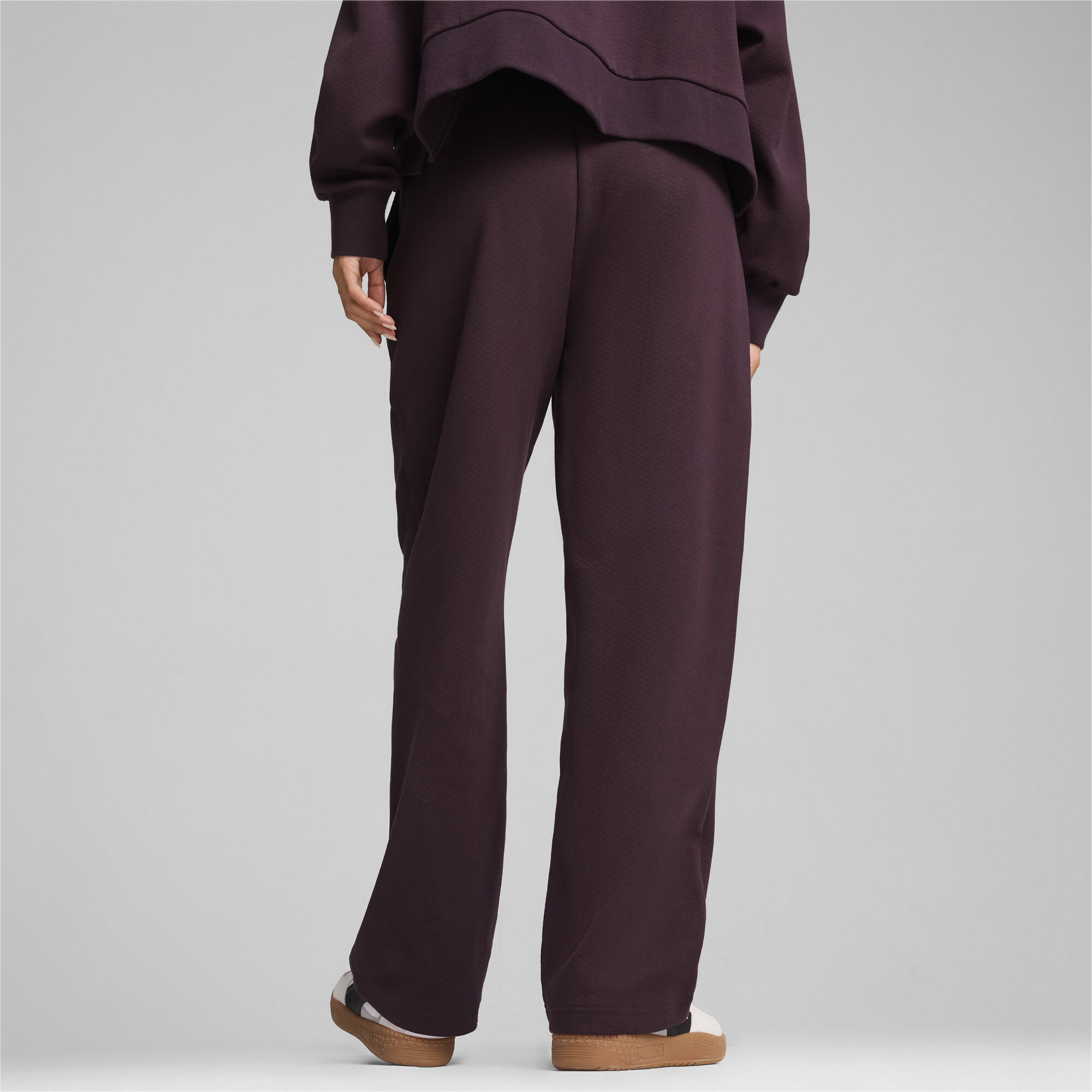 Puma ქალის შარვალი CLASSICS Pintuck Sweatpants DK Midnight