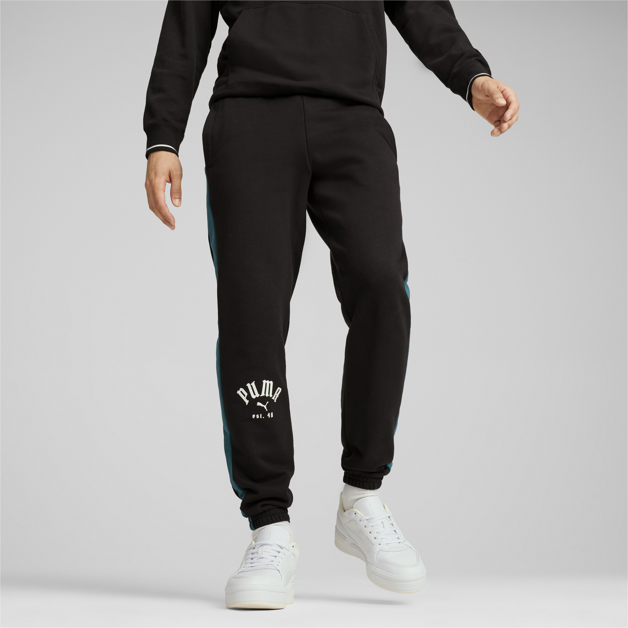 Puma შარვალი T7 PLAY.PARIS. Sweatpants TR PUMA Black