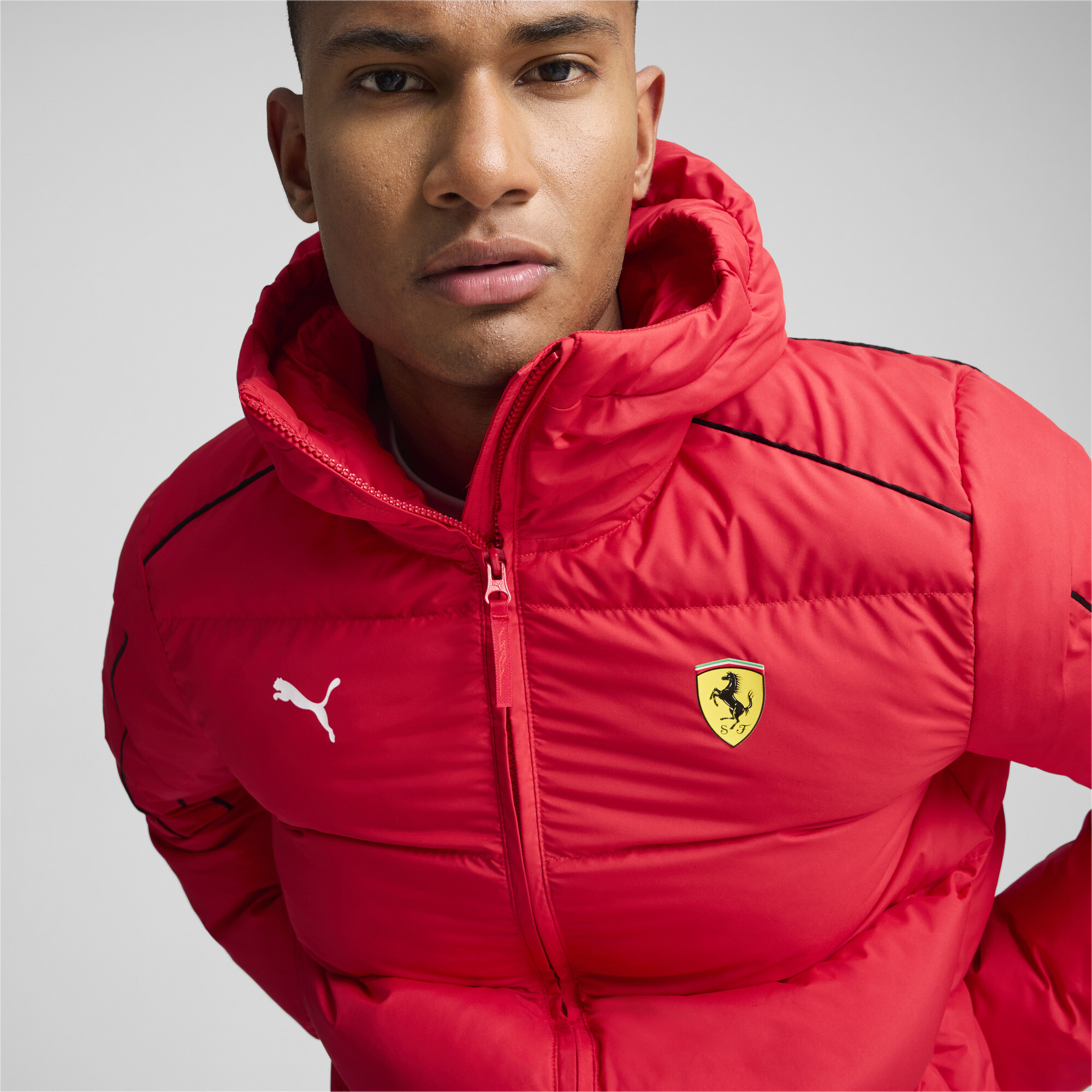 Puma ქურთუკი Ferrari Race MT7+ Ecolite Jacket Rosso C