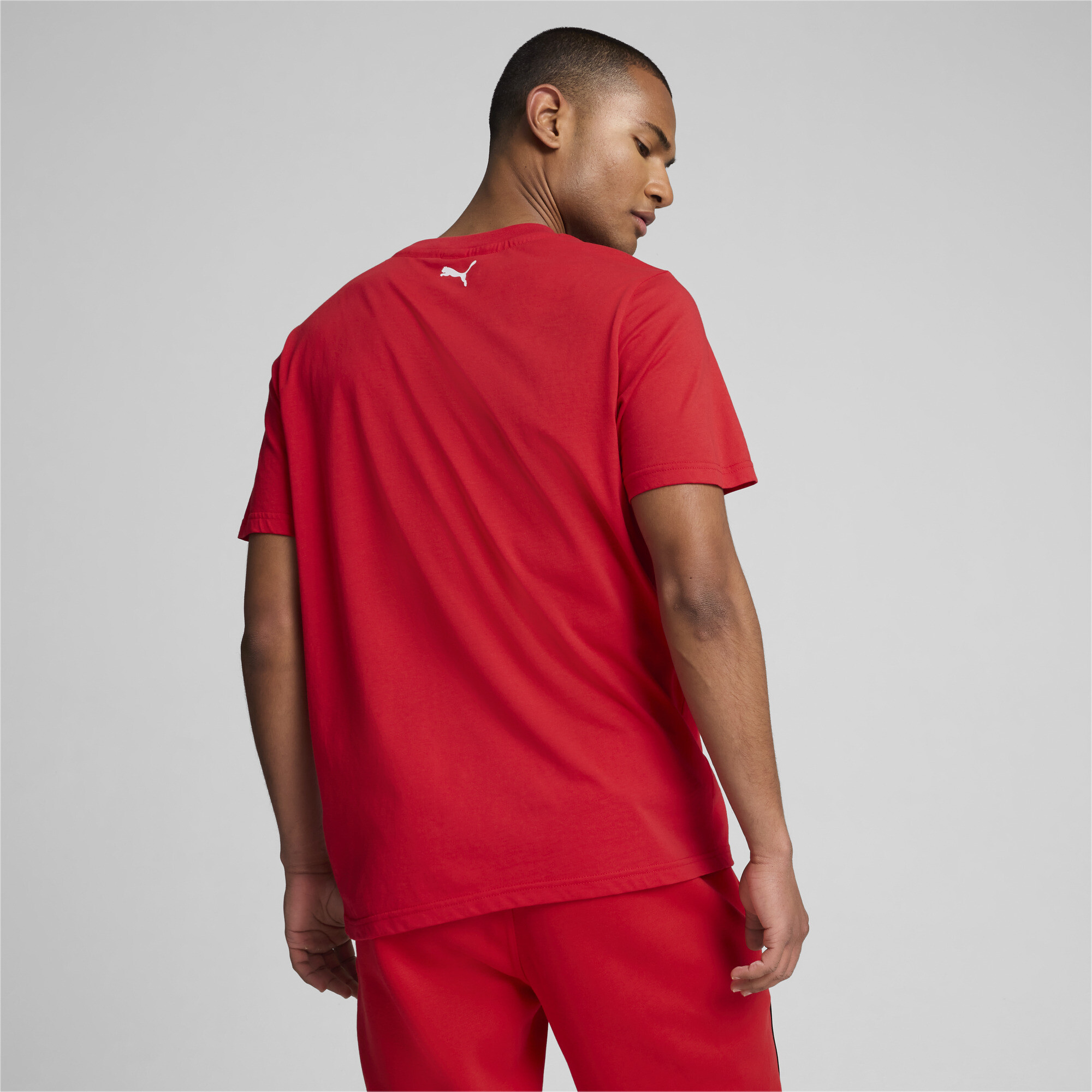 Puma მაისური Ferrari Race Tonal Big Shield Tee Rosso