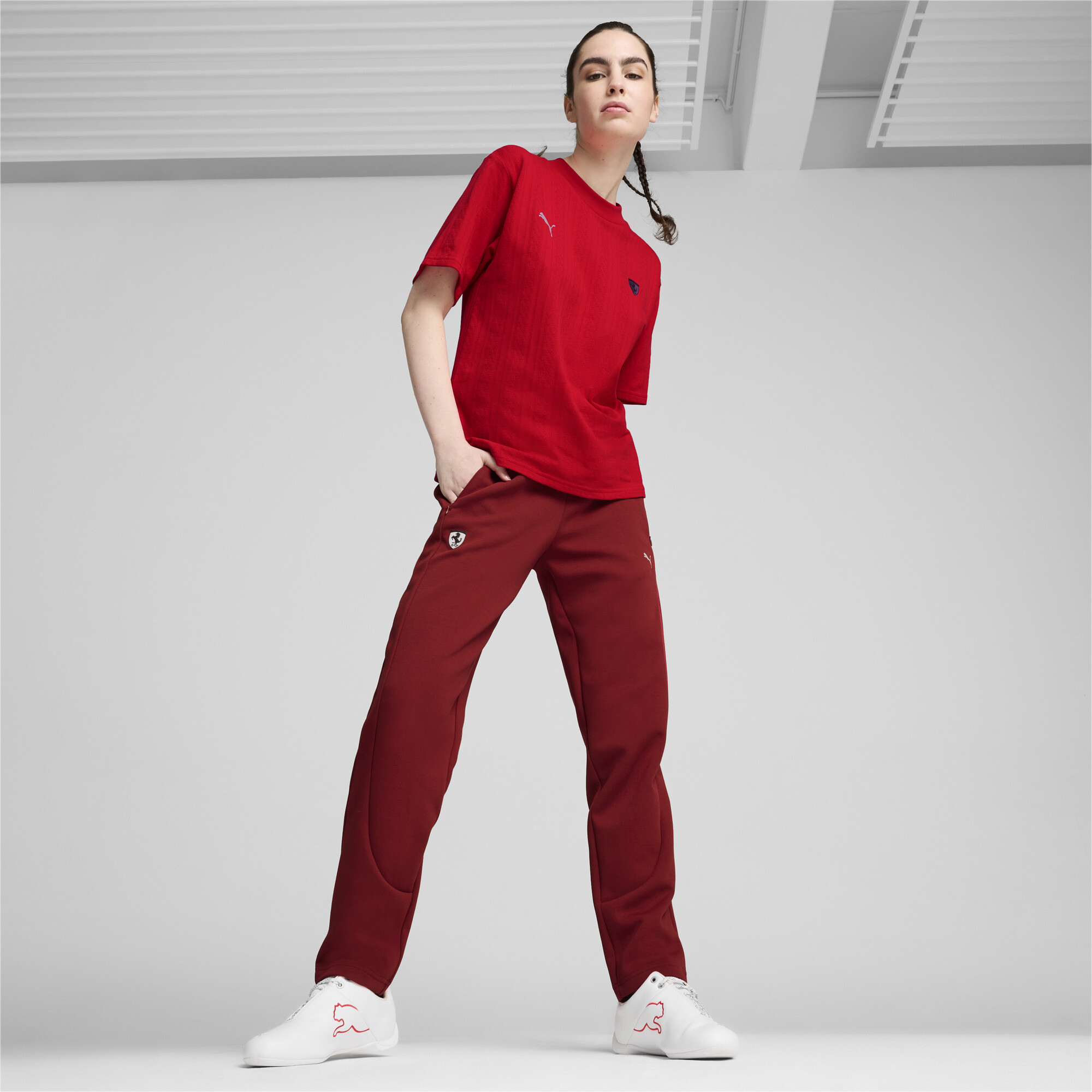 Puma ქალის შარვალი Ferrari Style Sweat Pants Wmn Intense Re