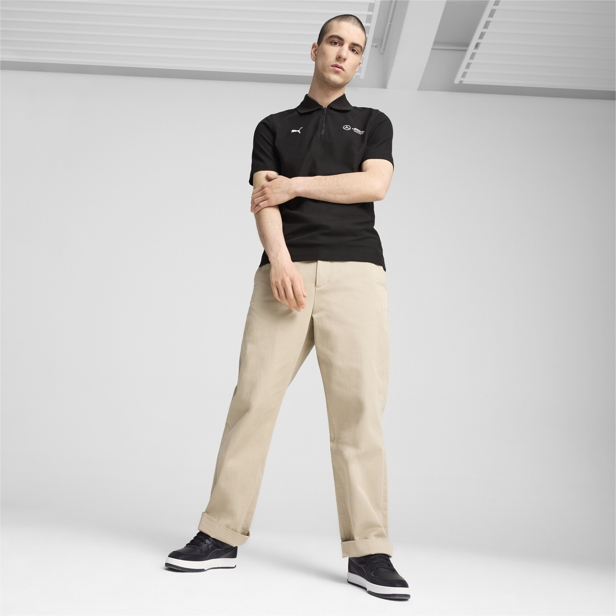 Puma პოლო მაისური MAPF1 Polo PUMA Black