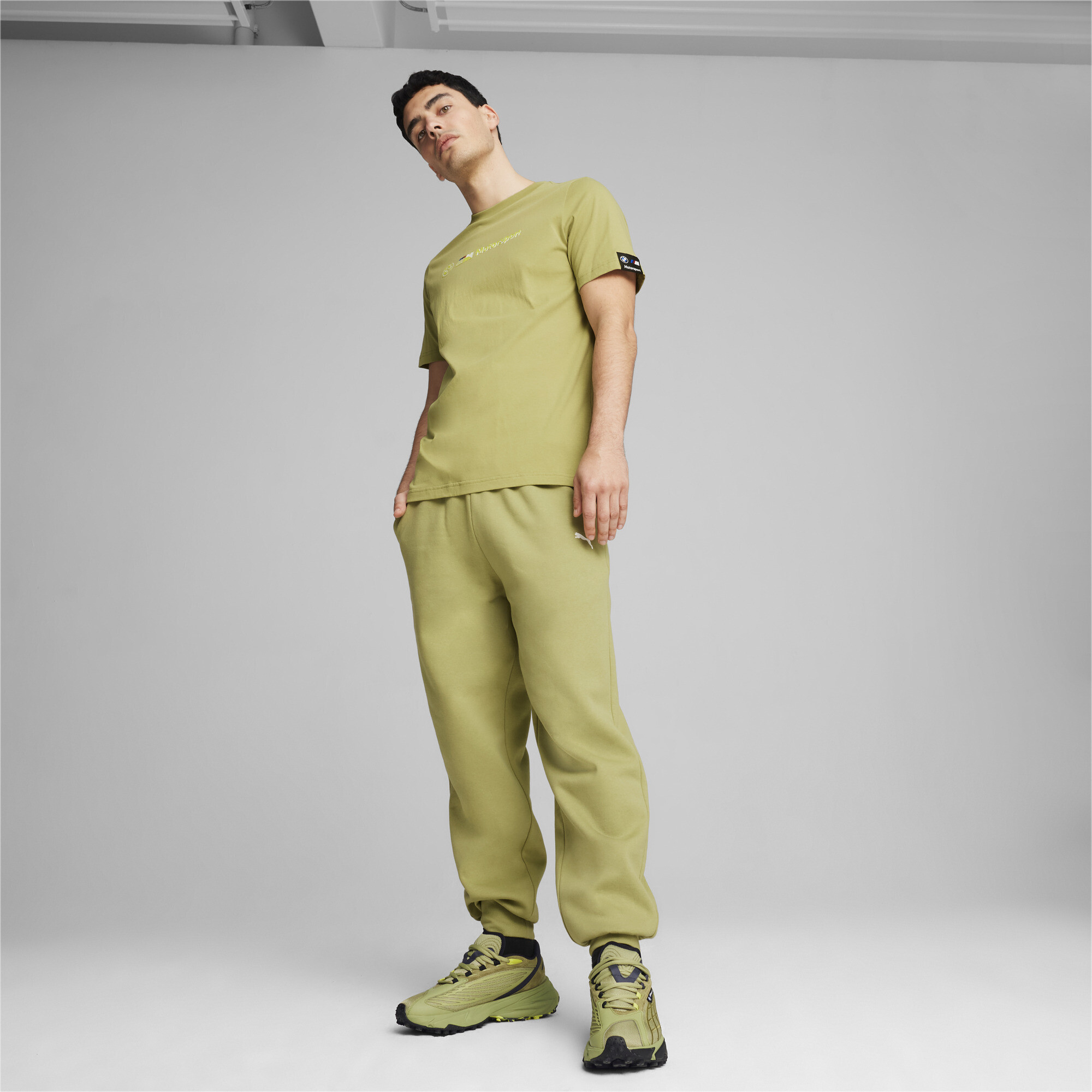 Puma მაისური BMW MMS LOGO TEE+ Calming Green
