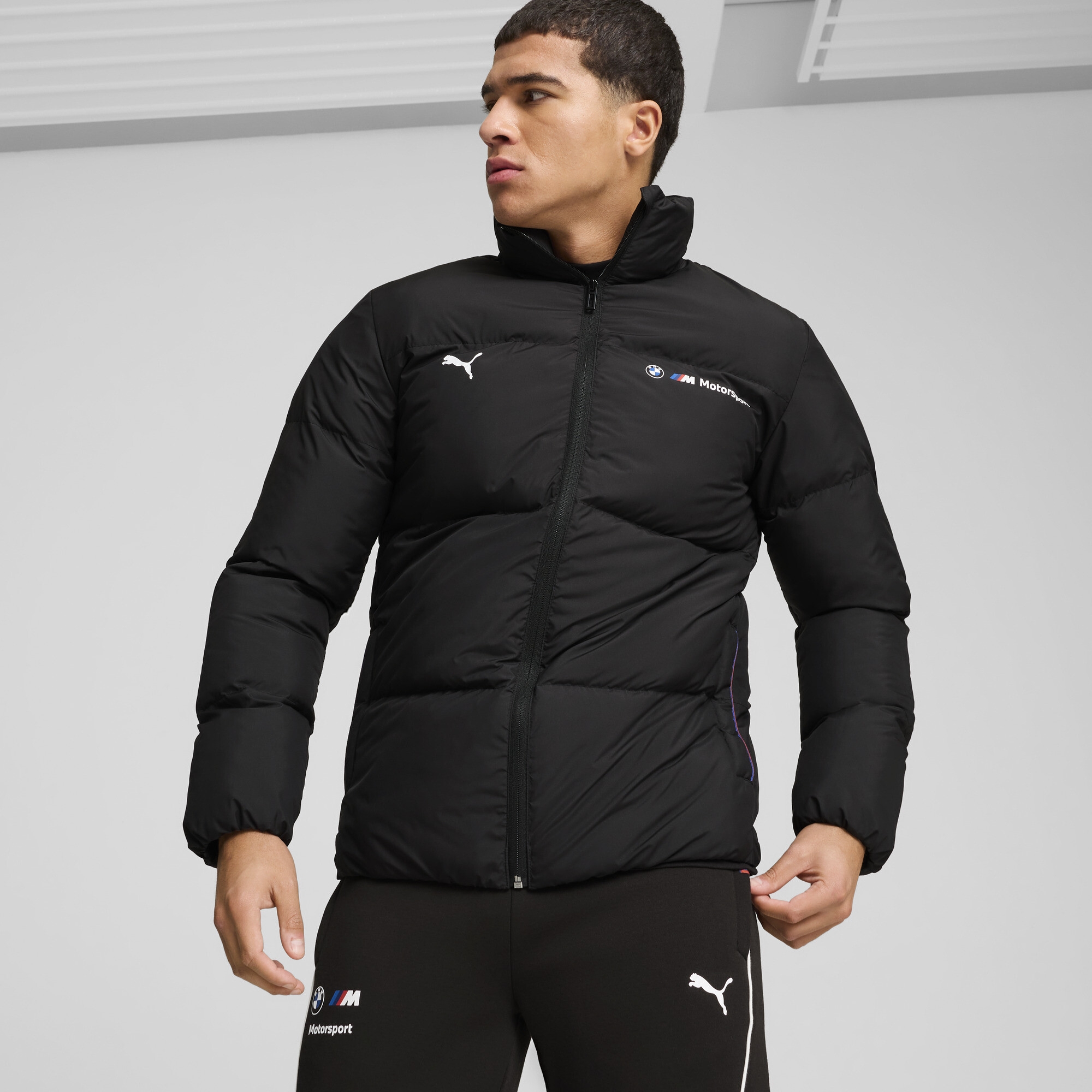 Puma ქურთუკი BMW MMS ESS+ PUFFER JACKET PUMA Black