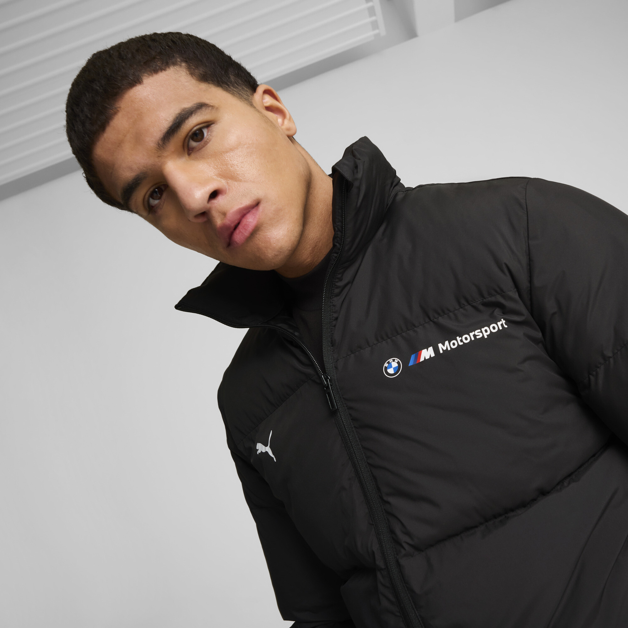 Puma ქურთუკი BMW MMS ESS+ PUFFER JACKET PUMA Black