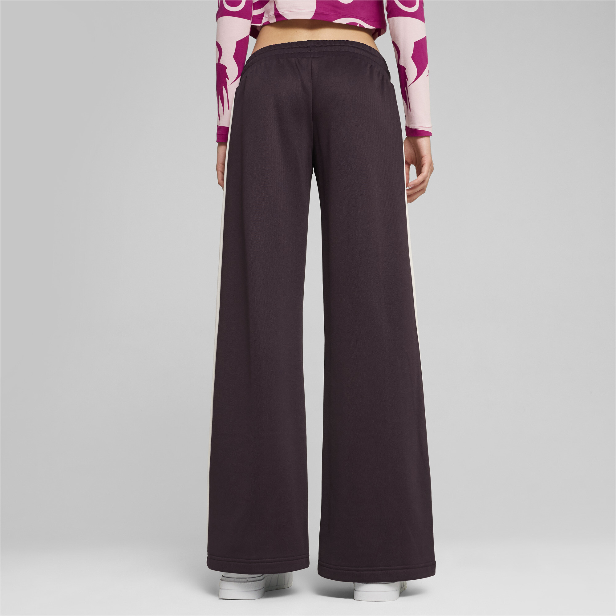 Puma ქალის შარვალი T7 Low Rise Track Pants Midnight Plum