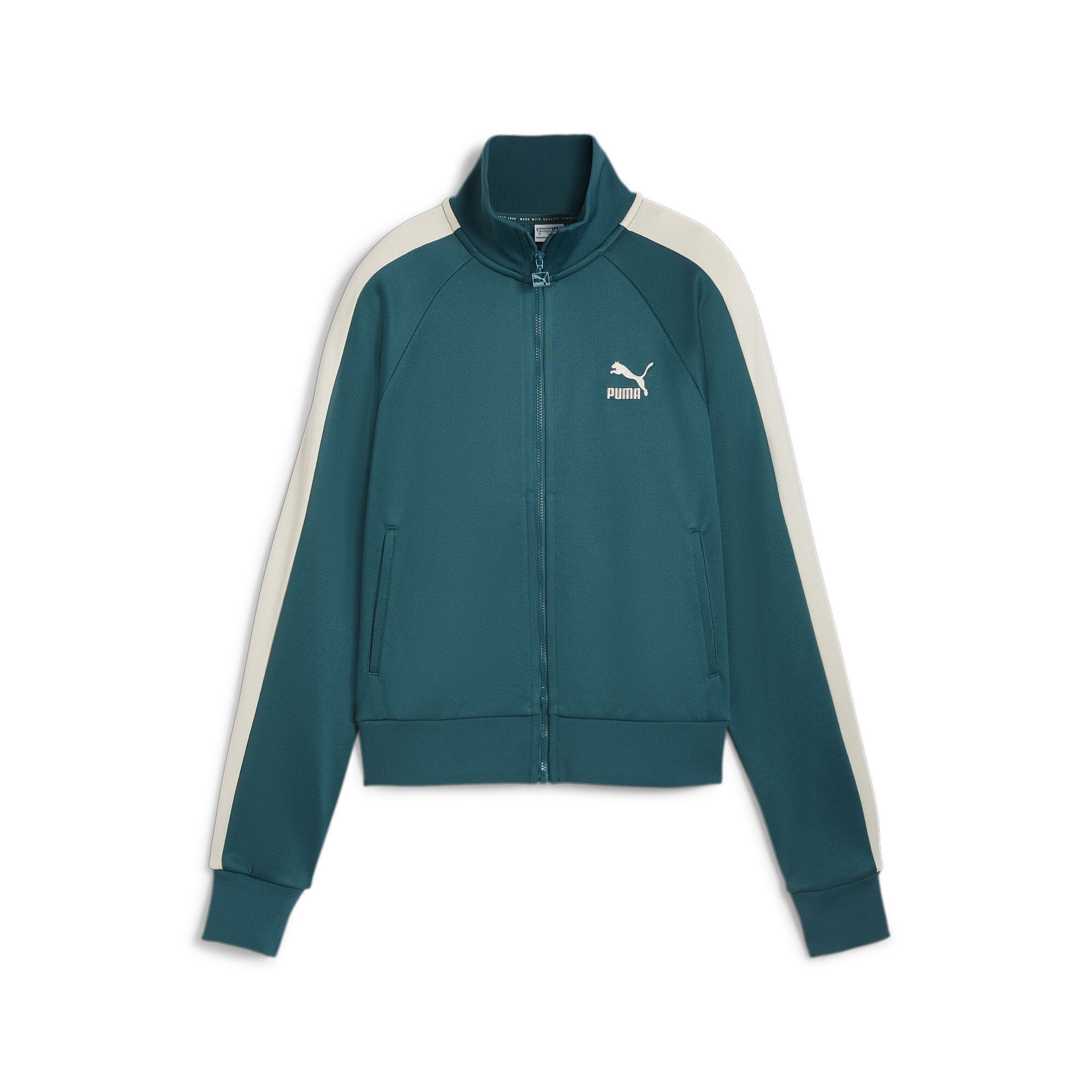Puma ქალის ჯემპრი ICONIC T7 Track Jacket PT Cold Green