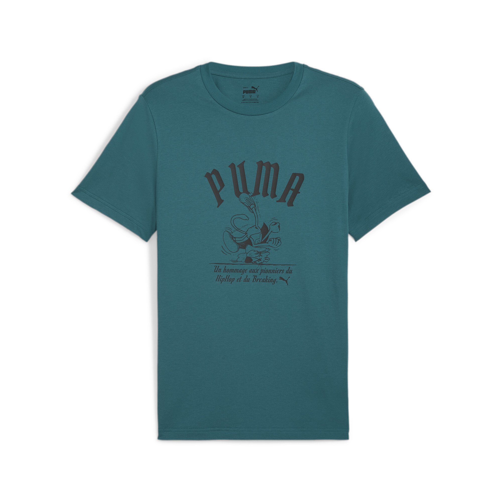 Puma მაისური GRAPHICS Super Puma Tee Cold Green