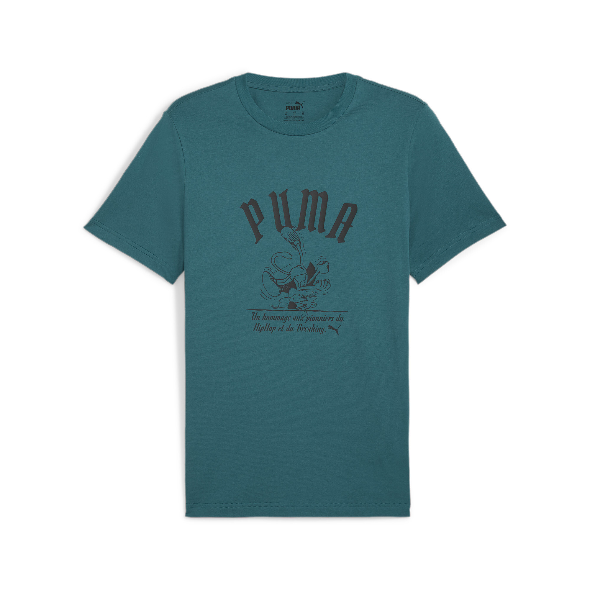 Puma მაისური GRAPHICS Super Puma Tee Cold Green