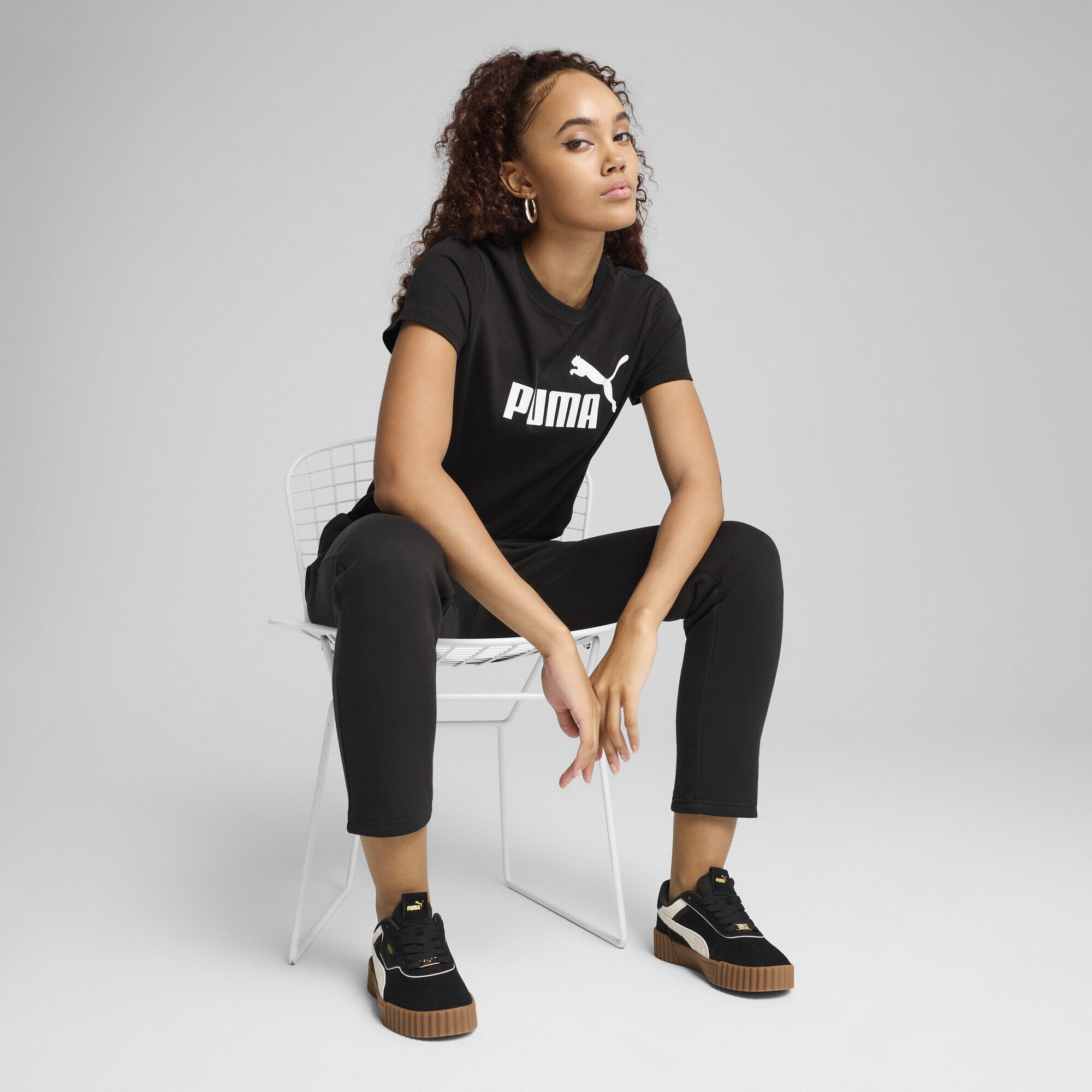 Puma ქალის მაისური ESS No. 1 Logo Tee