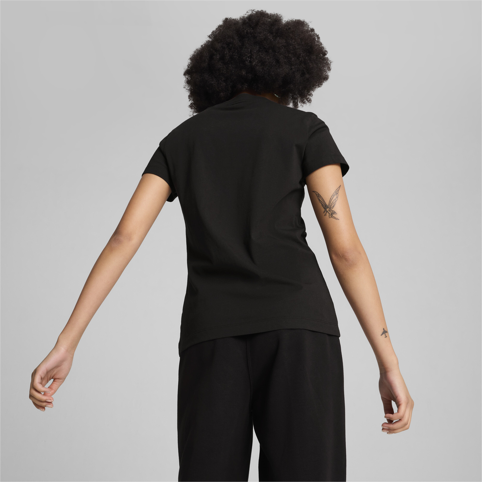 Puma ქალის მაისური PUMA SQUAD Graphic Tee PUMA Black