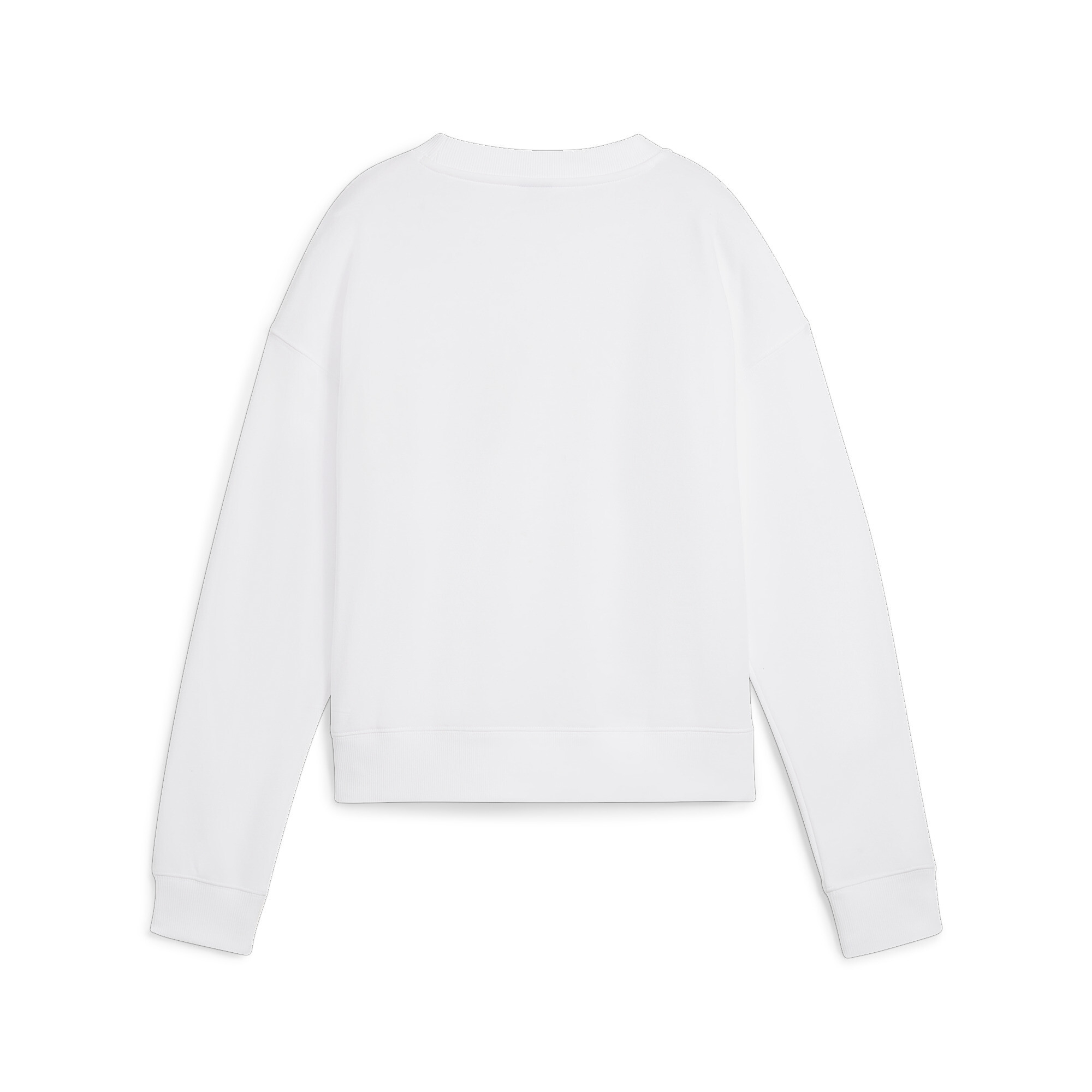Puma ქალის ჯემპრი PUMA SQUAD Crew FL PUMA White