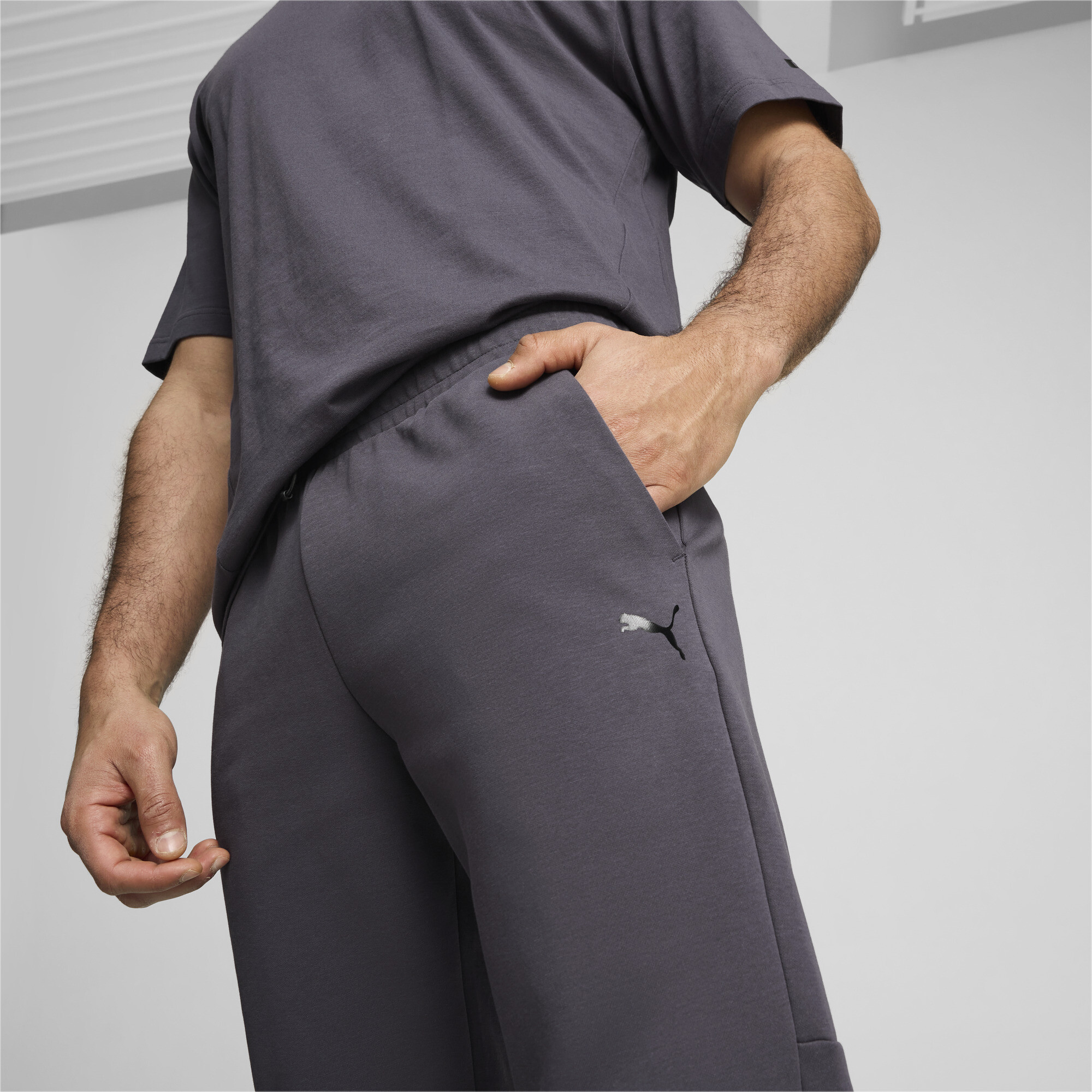 Puma შარვალი RAD/CAL Pants DK cl Galactic Gray