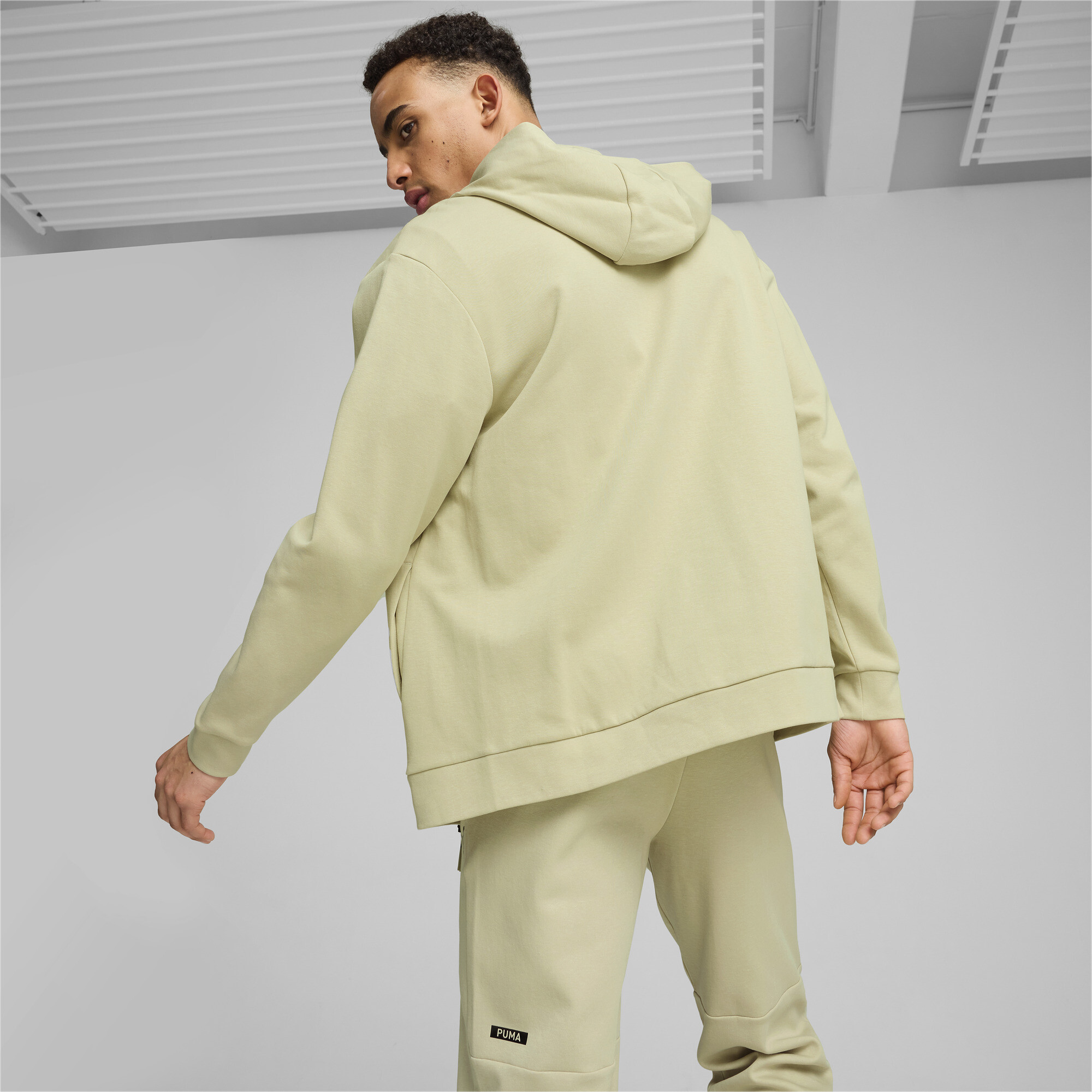 Puma ჯემპრი OPEN ROAD Full-Zip Hoodie DK Desert Dust