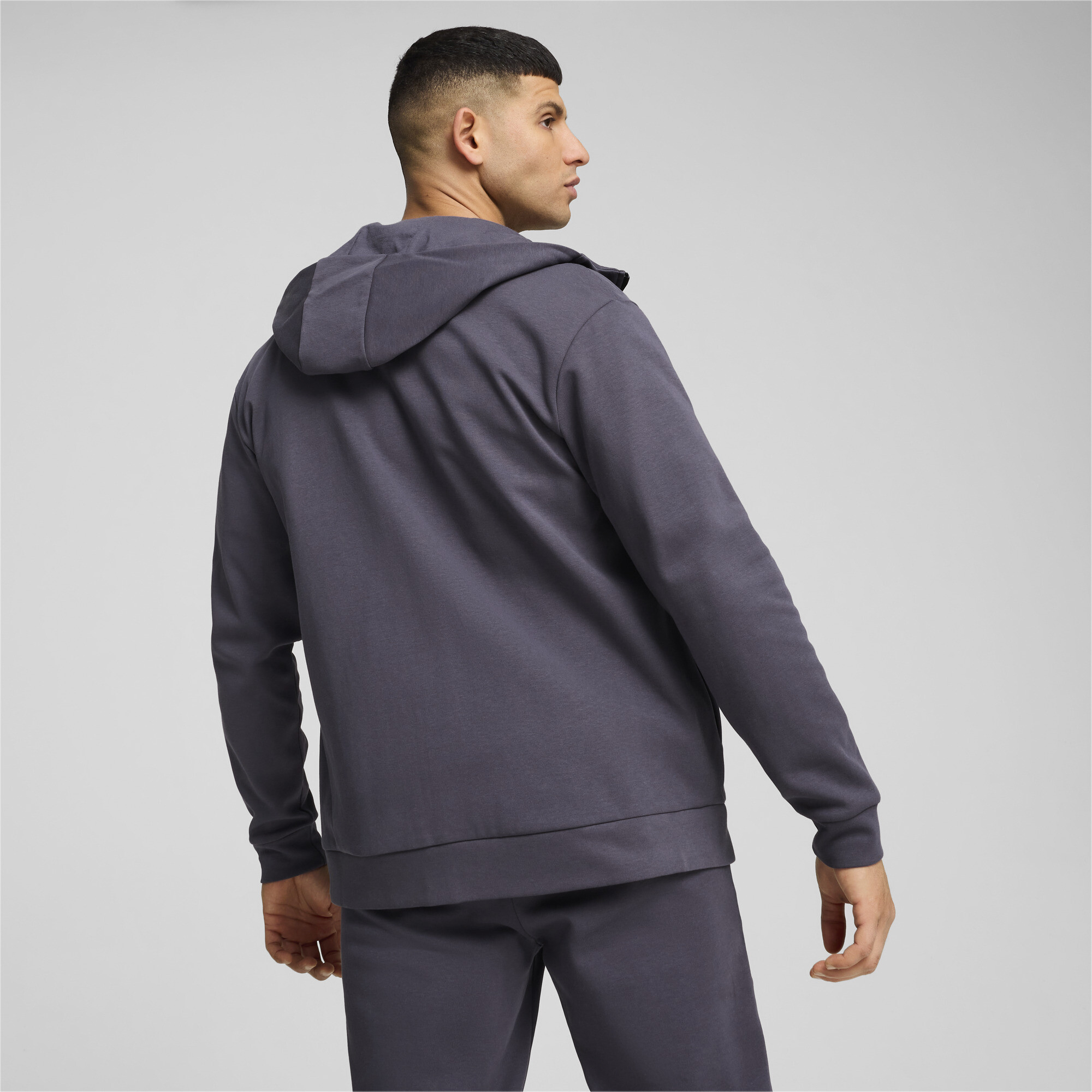 Puma ჯემპრი OPEN ROAD Full-Zip Hoodie DK Galactic Gr