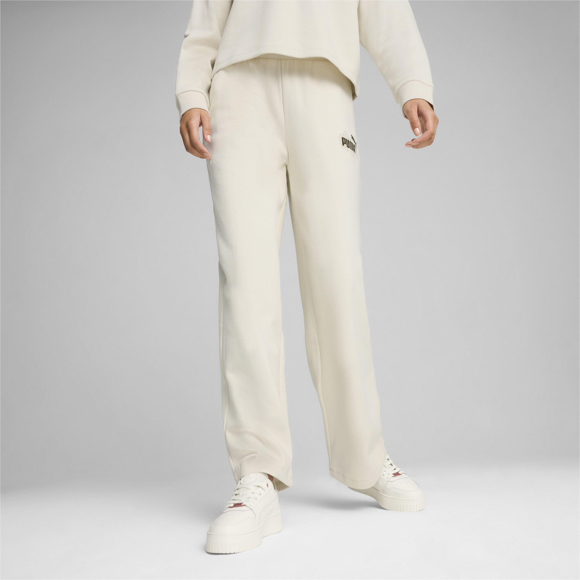 Puma ქალის შარვალი ESS+ Class Act Pants FL Alpine Snow