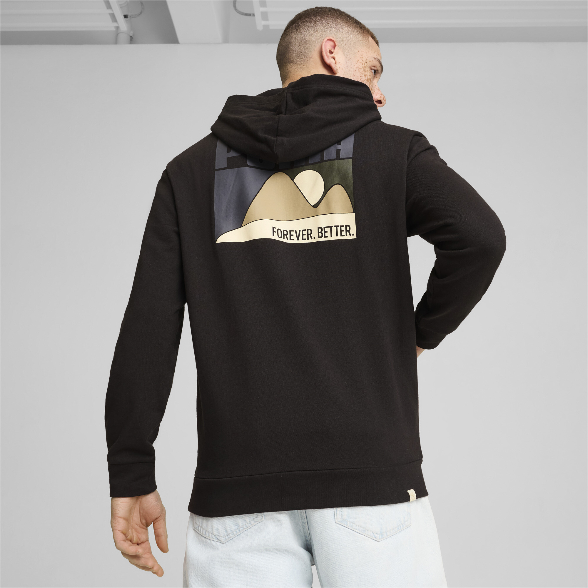 Puma ჯემპრი BETTER SPORTSWEAR Hoodie PUMA Black