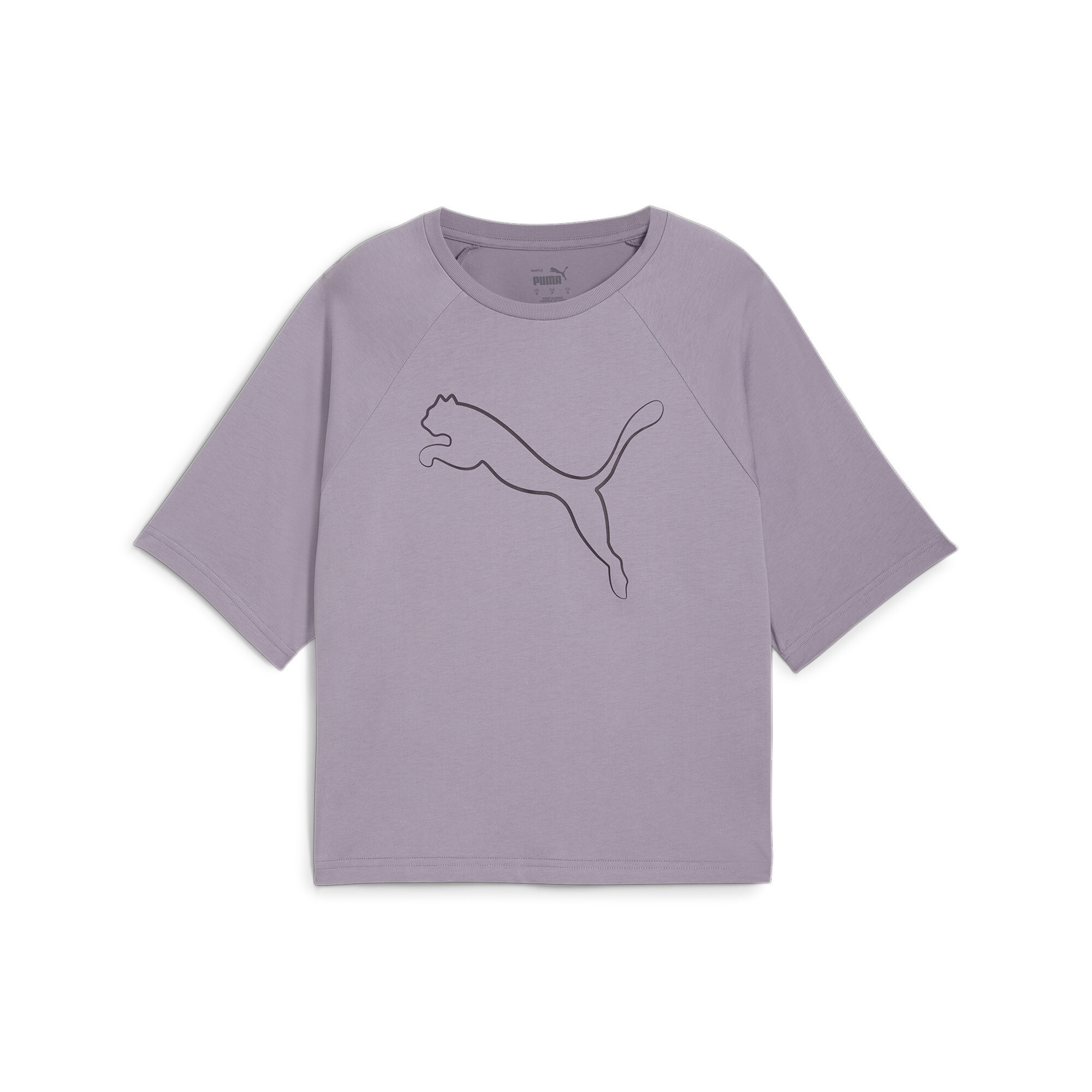 Puma ქალის მაისური PUMA MOTION Relaxed Tee Pale Plum