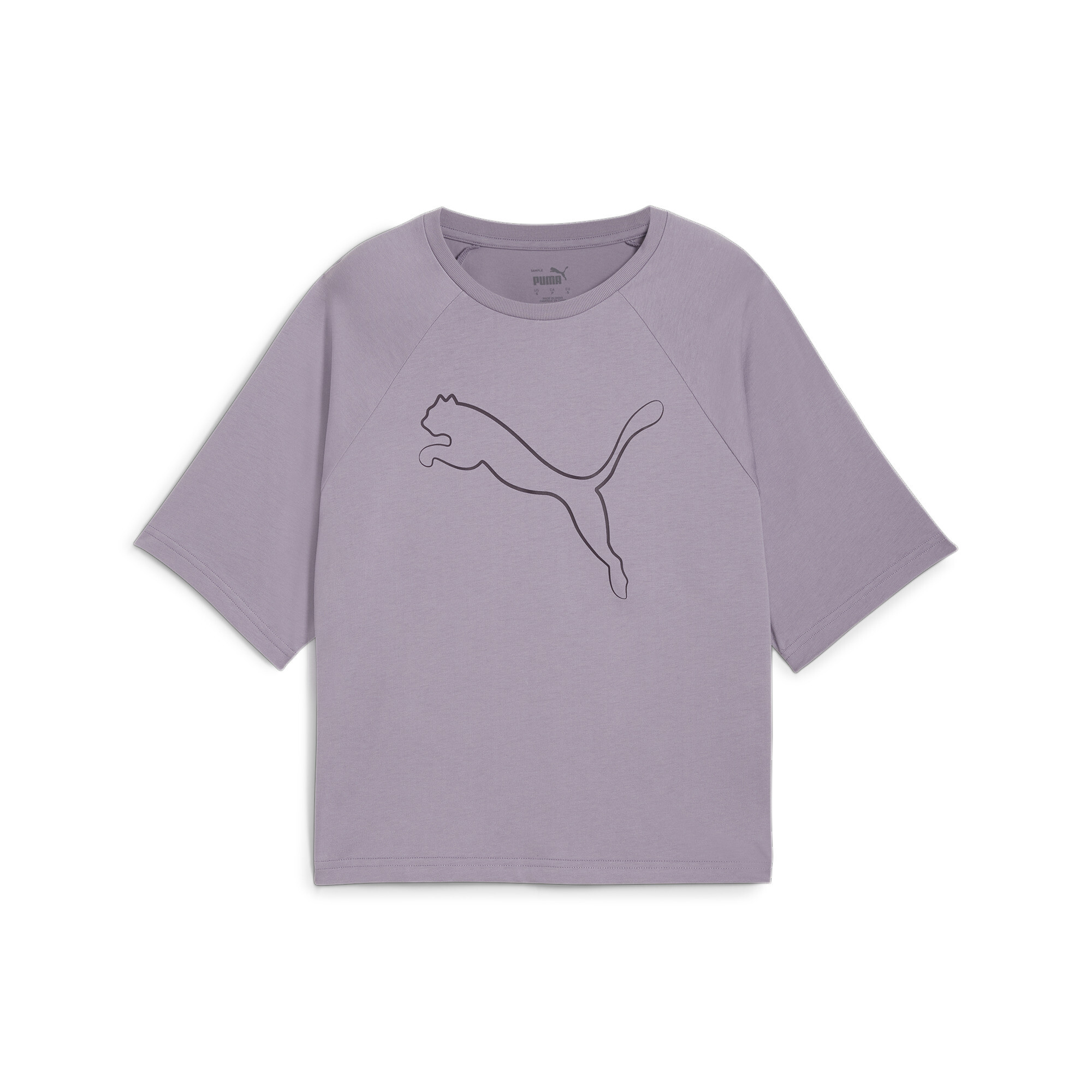 Puma ქალის მაისური PUMA MOTION Relaxed Tee Pale Plum