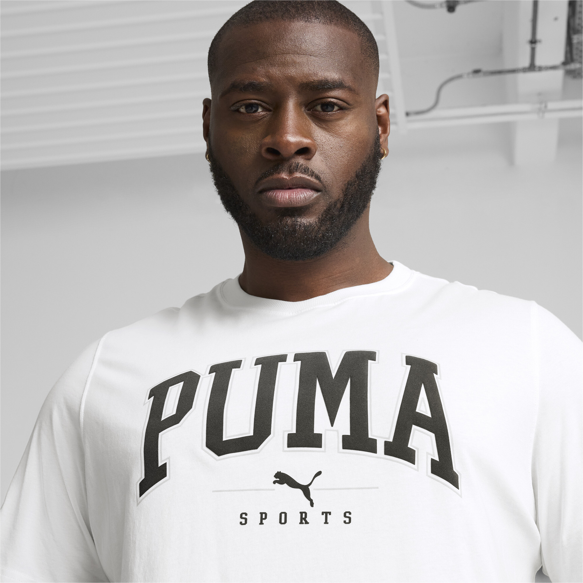 Puma მაისური PUMA SQUAD Big Graphic Tee PUMA White