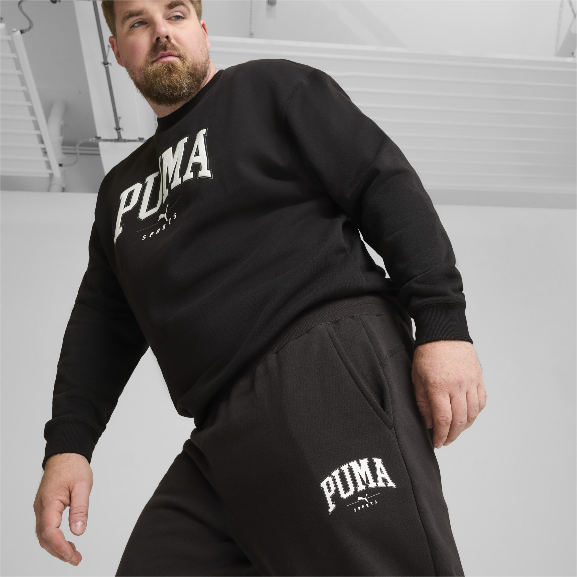 Puma შარვალი PUMA SQUAD Sweatpants FL cl PUMA Black