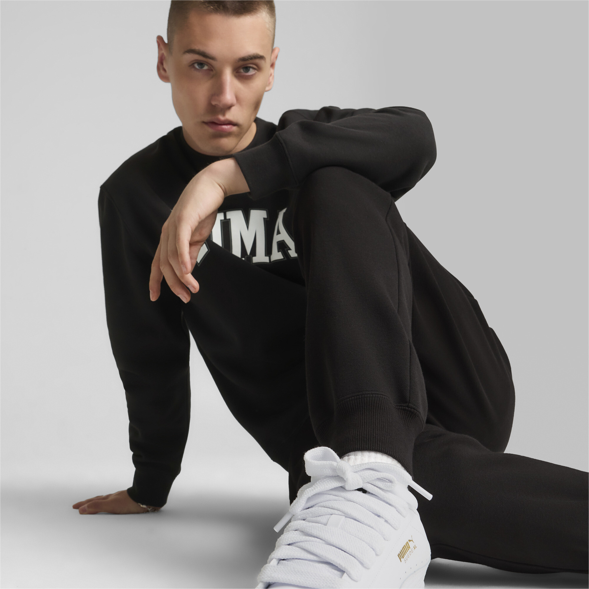 Puma შარვალი PUMA SQUAD Sweatpants FL cl PUMA Black