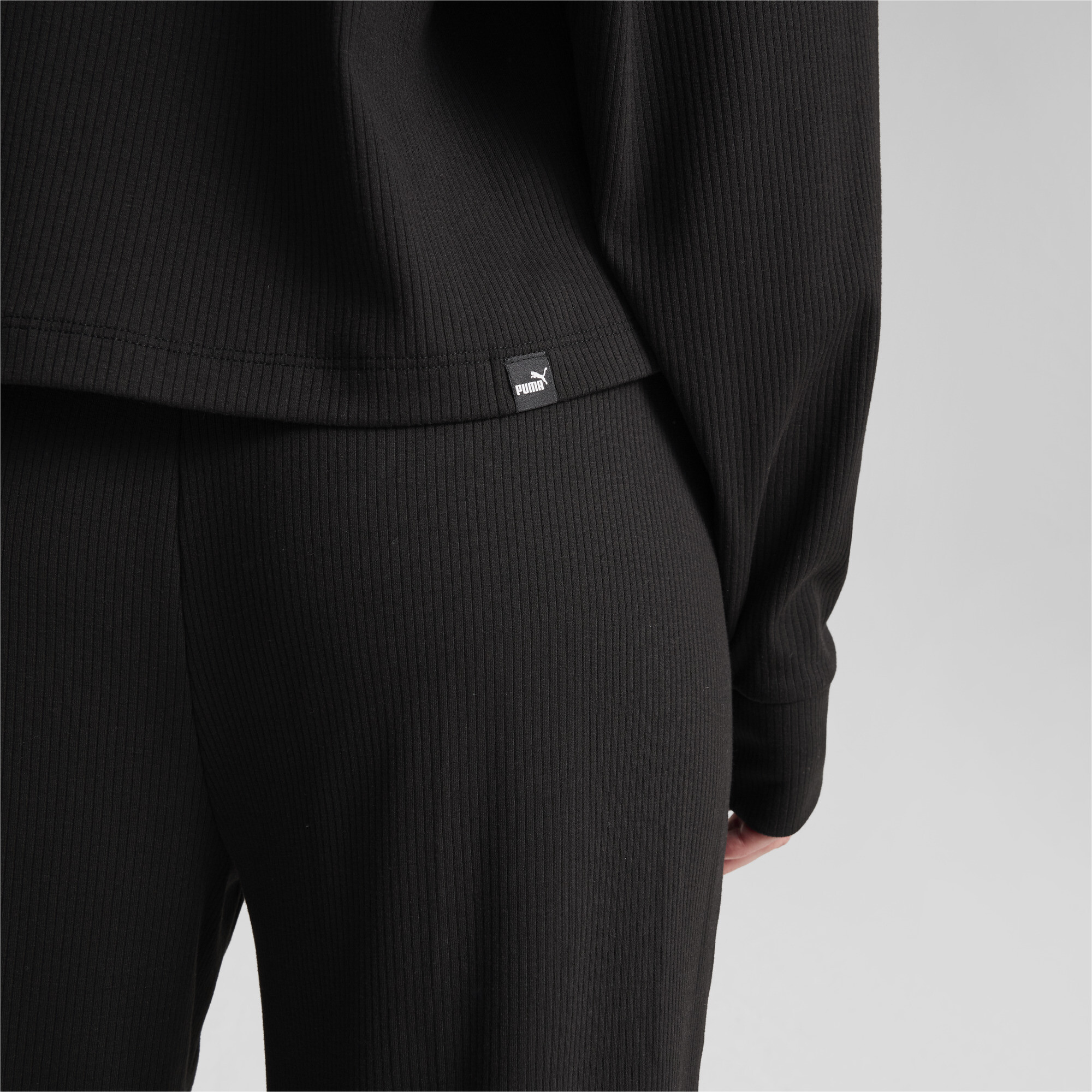 Puma ქალის ჯემპრი ESS ELEVATED Hoodie PUMA Black