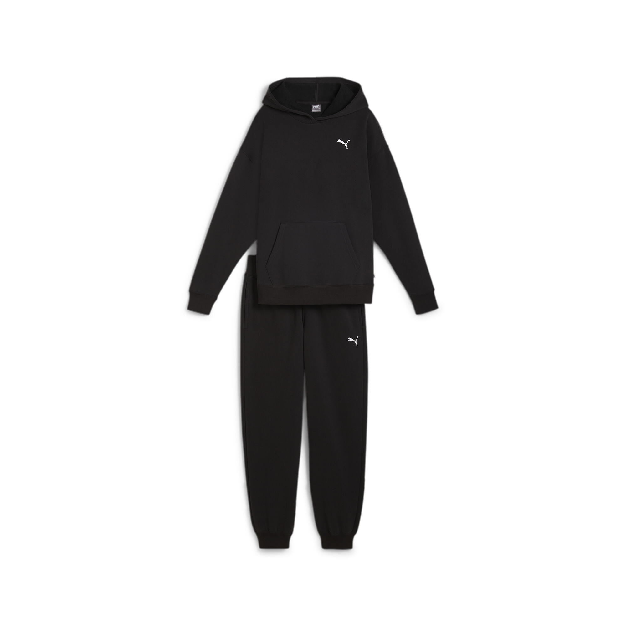 Puma ქალის სპორტული Loungewear Suit FL PUMA Black