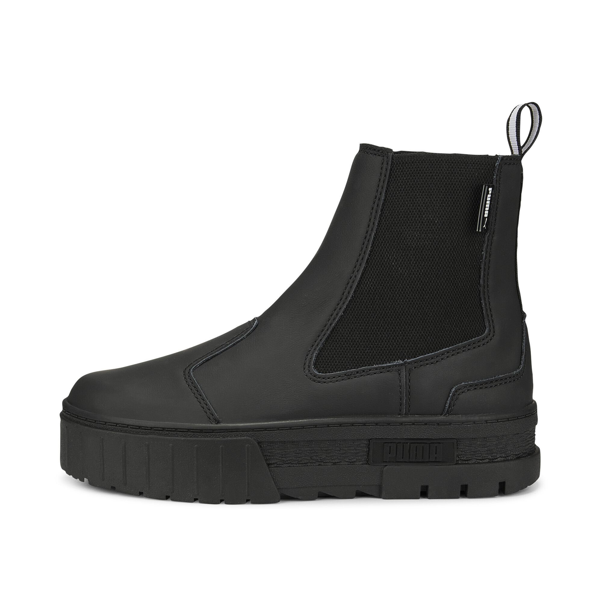 Puma ქალის ბოტასი Mayze Chelsea Pop Wns Puma Black