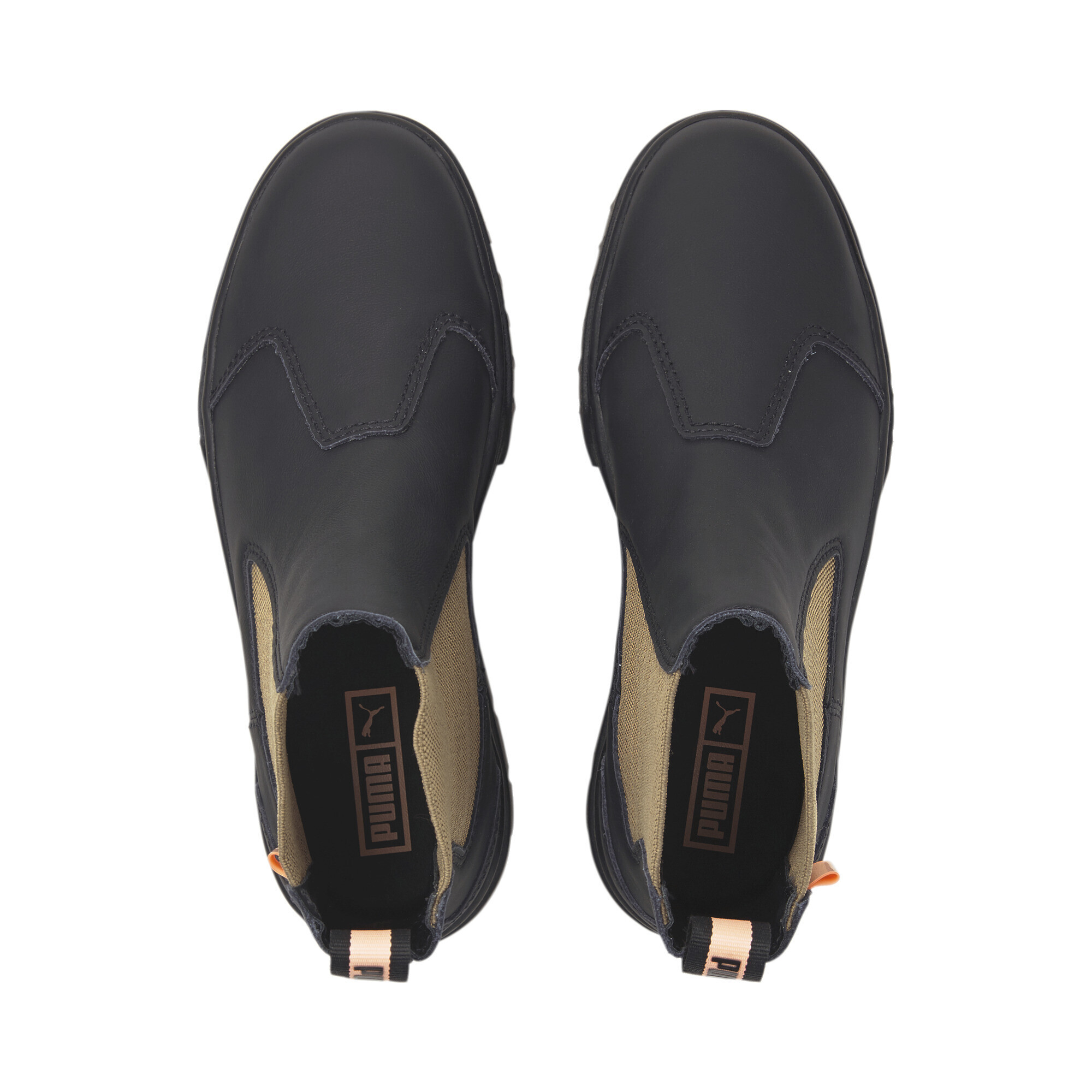 Puma ქალის ბოტასი Mayze Chelsea Pop Wns Puma Black-Tiger s