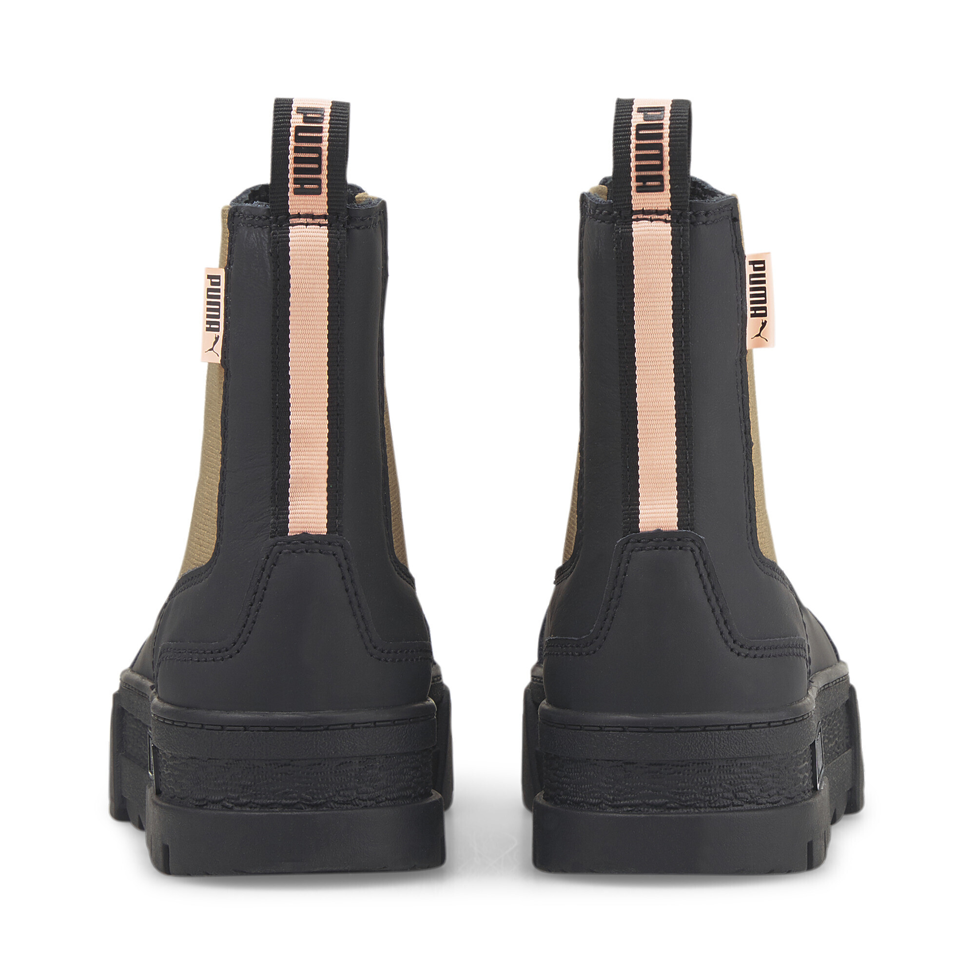 Puma ქალის ბოტასი Mayze Chelsea Pop Wns Puma Black-Tiger s