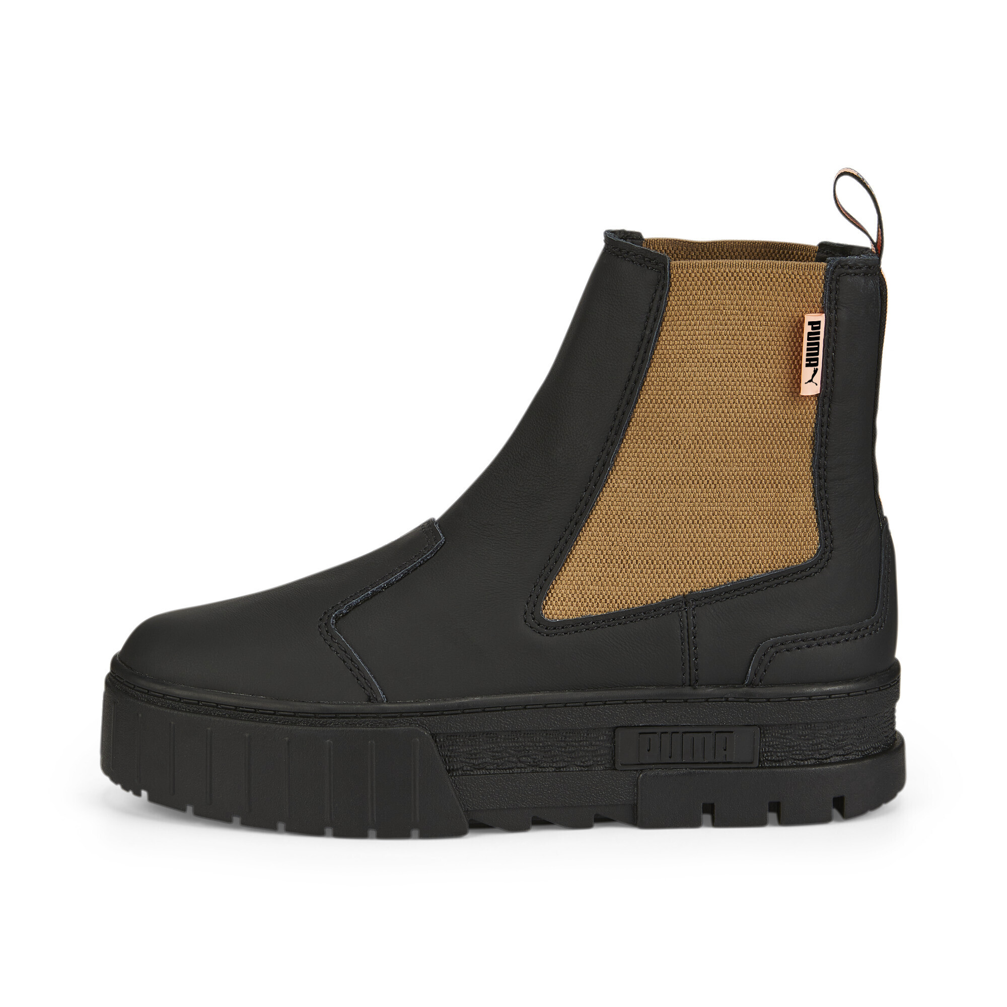 Puma ქალის ბოტასი Mayze Chelsea Pop Wns Puma Black-Tiger s