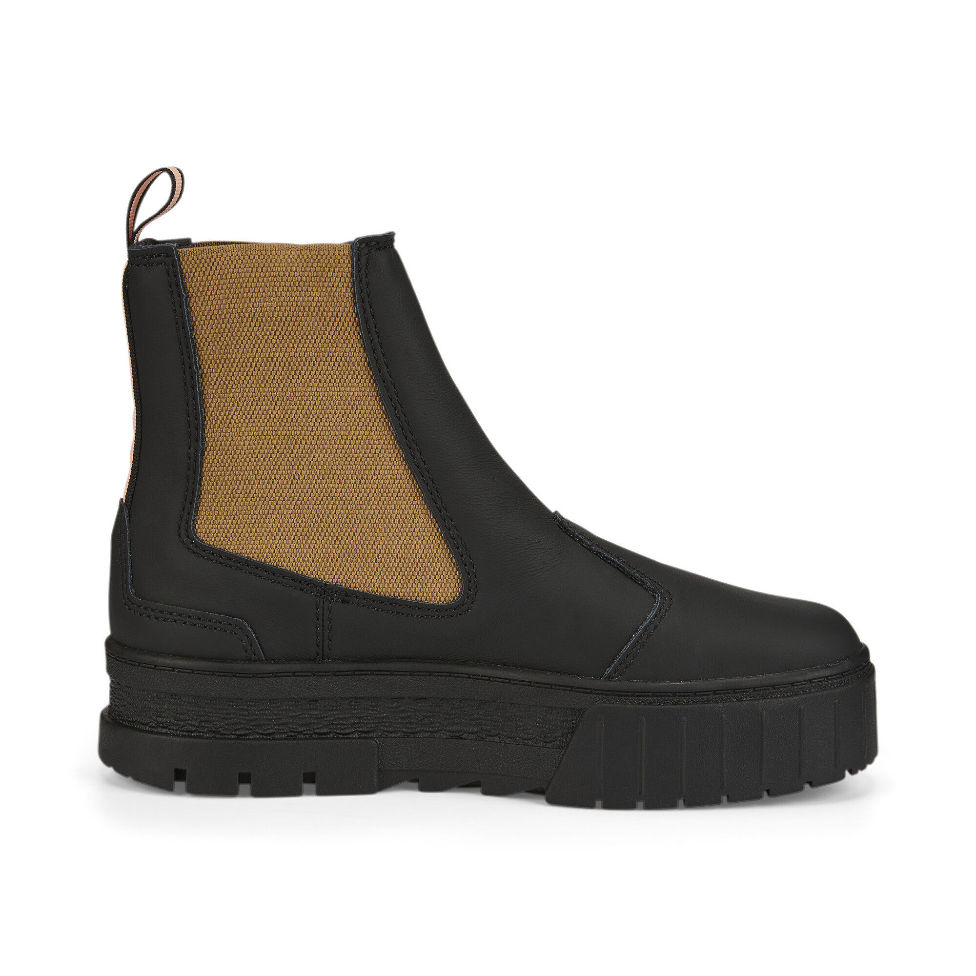 Puma ქალის ბოტასი Mayze Chelsea Pop Wns Puma Black-Tiger s