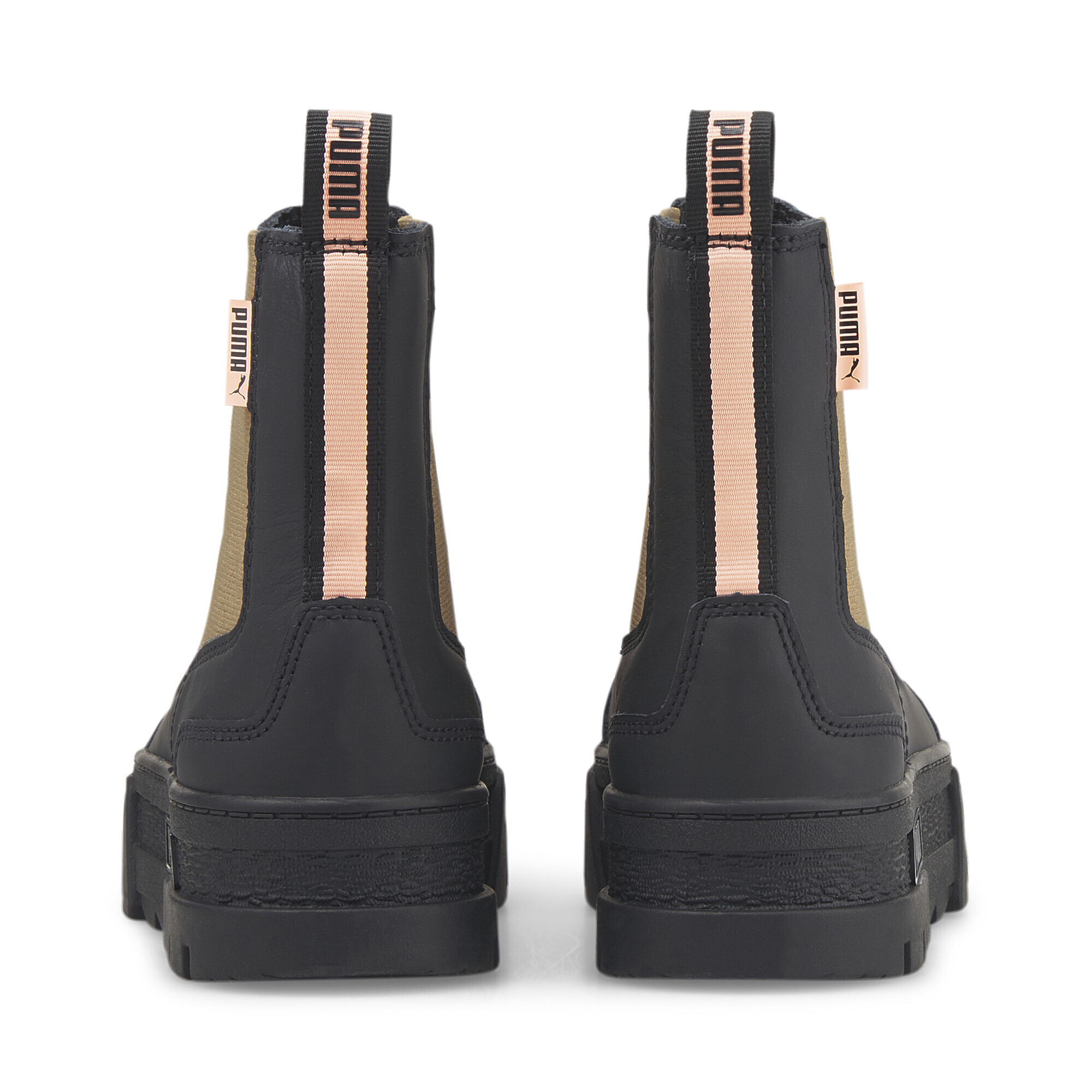 Puma ქალის ბოტასი Mayze Chelsea Pop Wns Puma Black-Tiger s