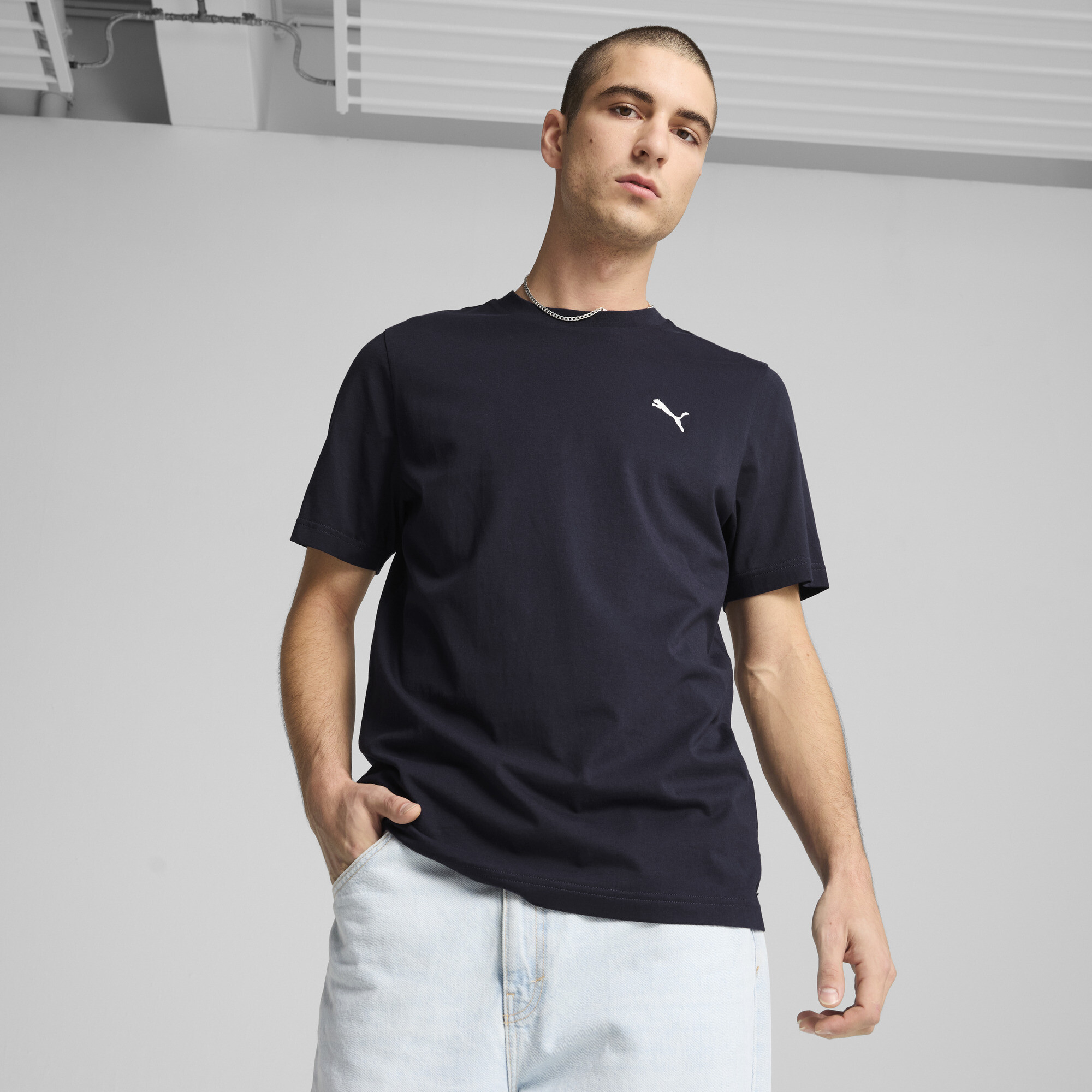Puma მაისური ESS Small Puma Logo Tee