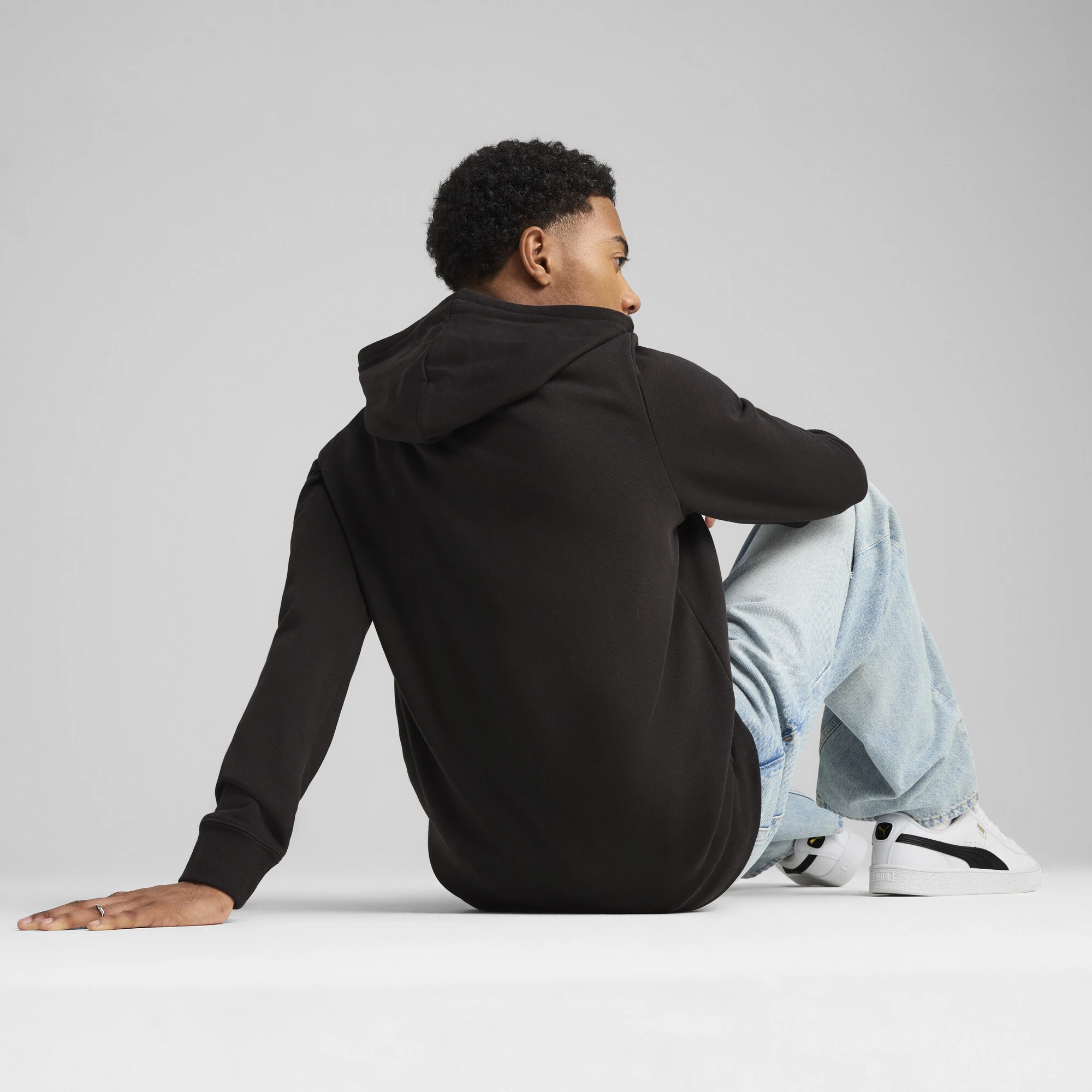 Puma ჯემპრი ESS Small Puma Logo Full-Zip Hoodie TR
