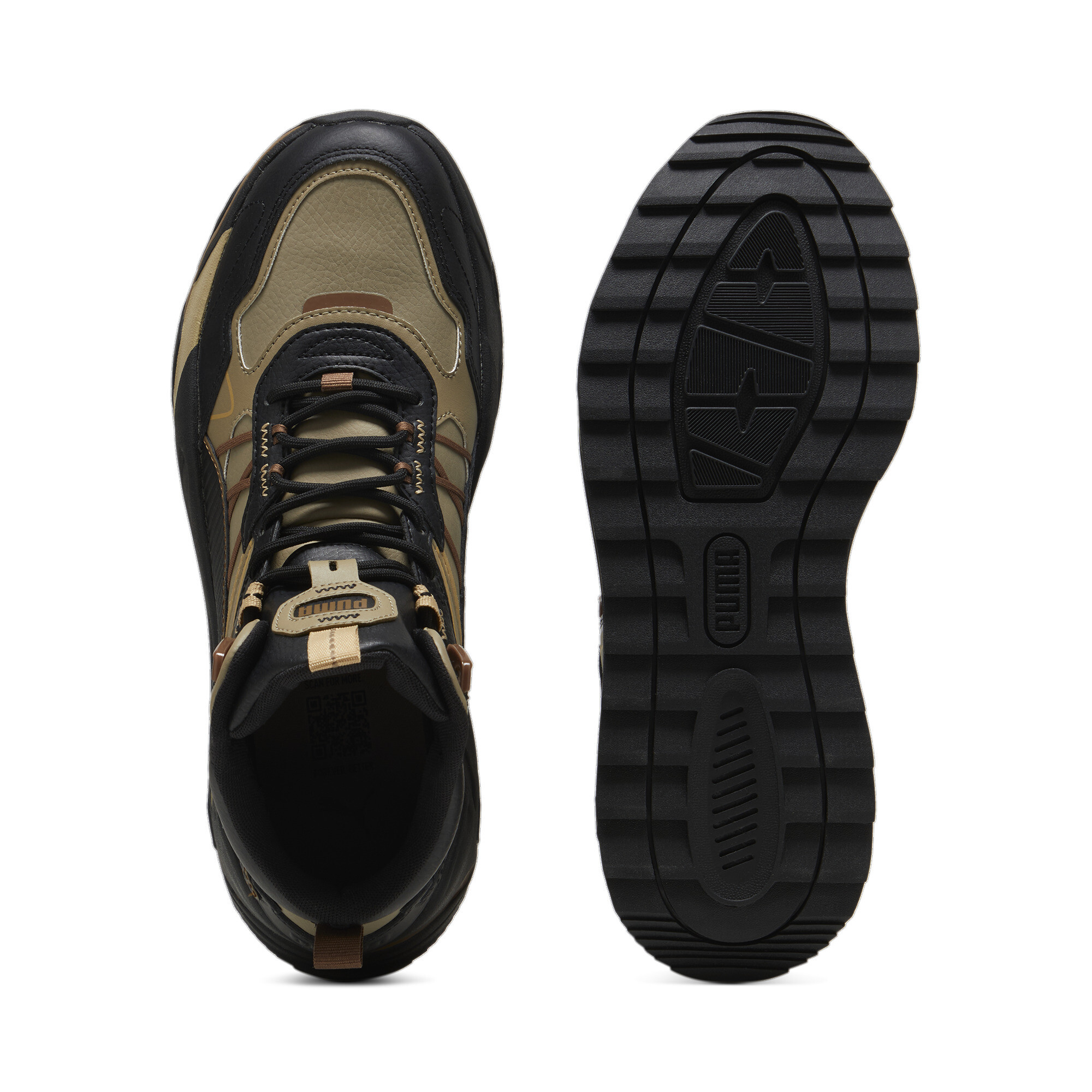 Puma ბოტასი Trinity Mid Hybrid L Oak Branch-PUMA Bla