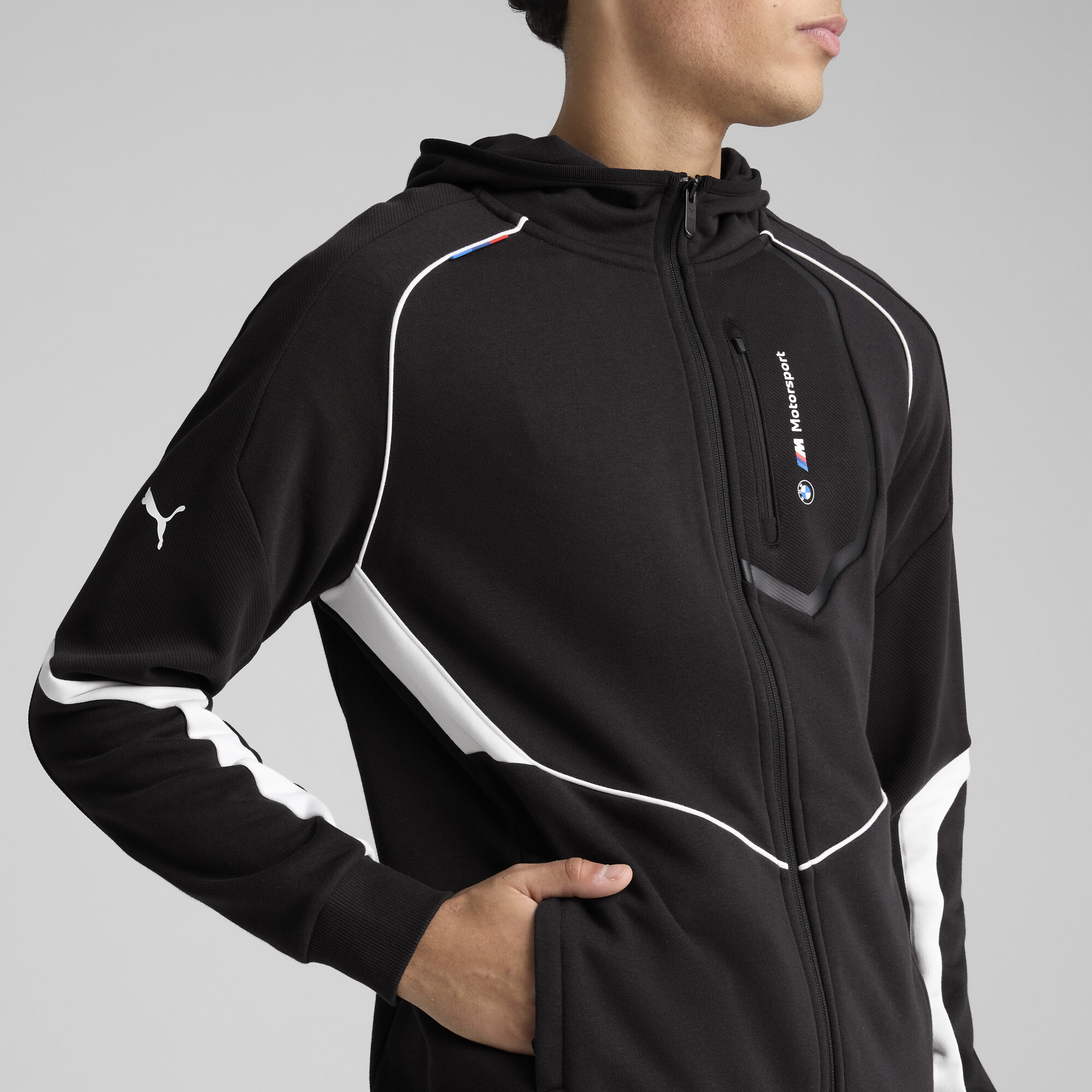 Puma ჯემპრი BMW MMS  HOODED SWEAT JACKET