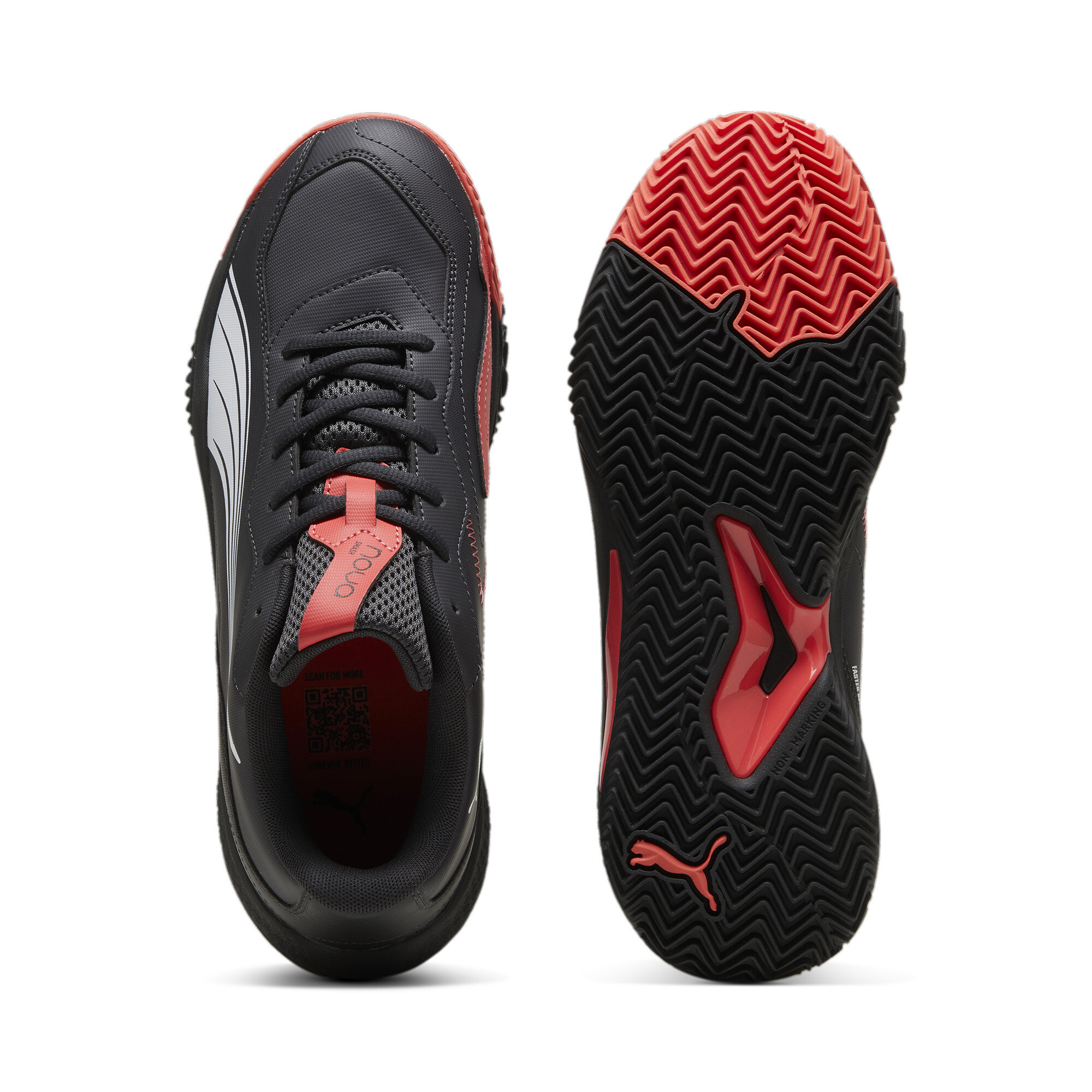 Puma ბოტასი NOVA Smash Flat Dark Gray-PUMA Black-Fla