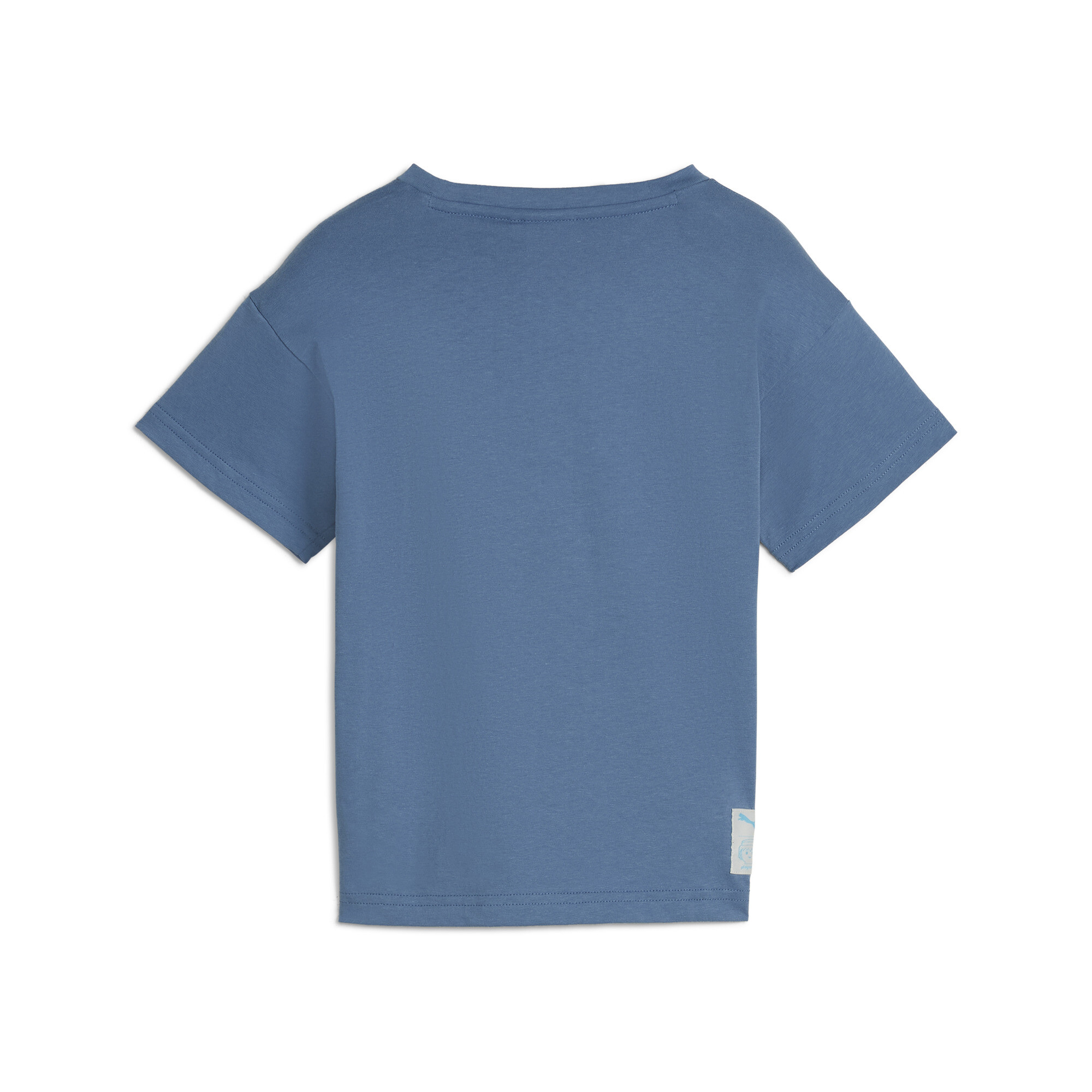Puma ბავშვის მაისური PUMA X PLAYMOBIL Graphic Tee Blue Horizo