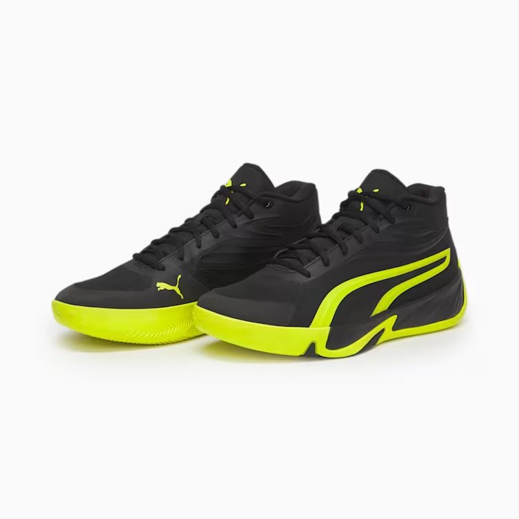 Puma ბოტასი COURT PRO PUMA Black-Electric Lime